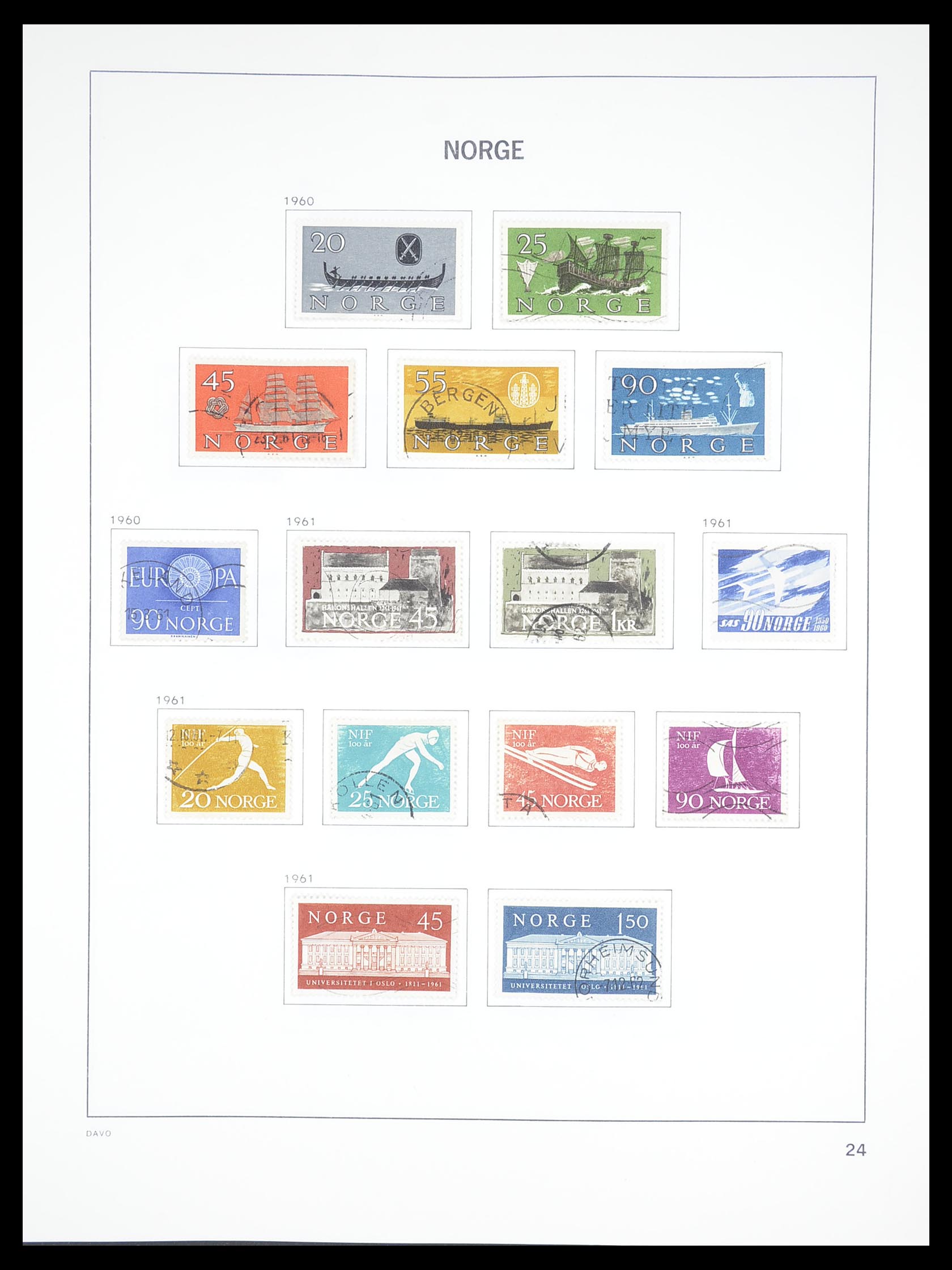 33389 029 - Stamp collection 33389 Norway 1856-2013.