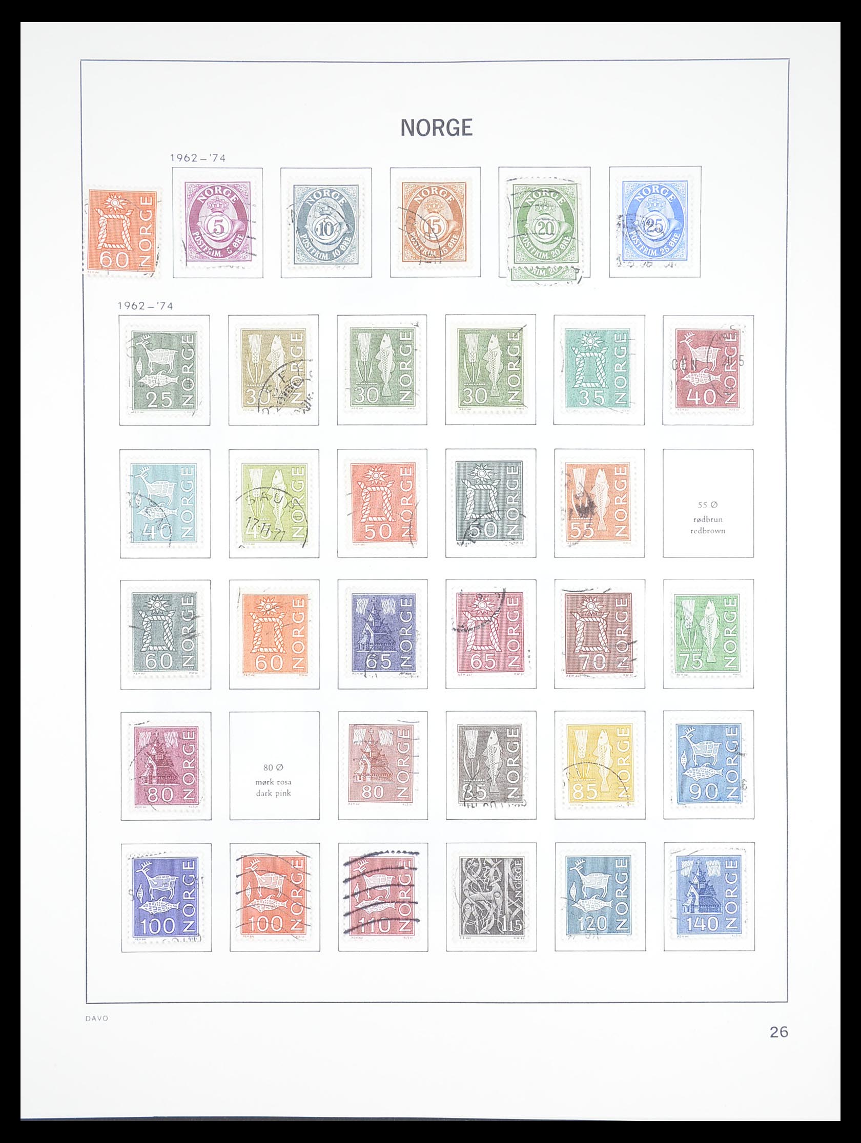 33389 031 - Stamp collection 33389 Norway 1856-2013.