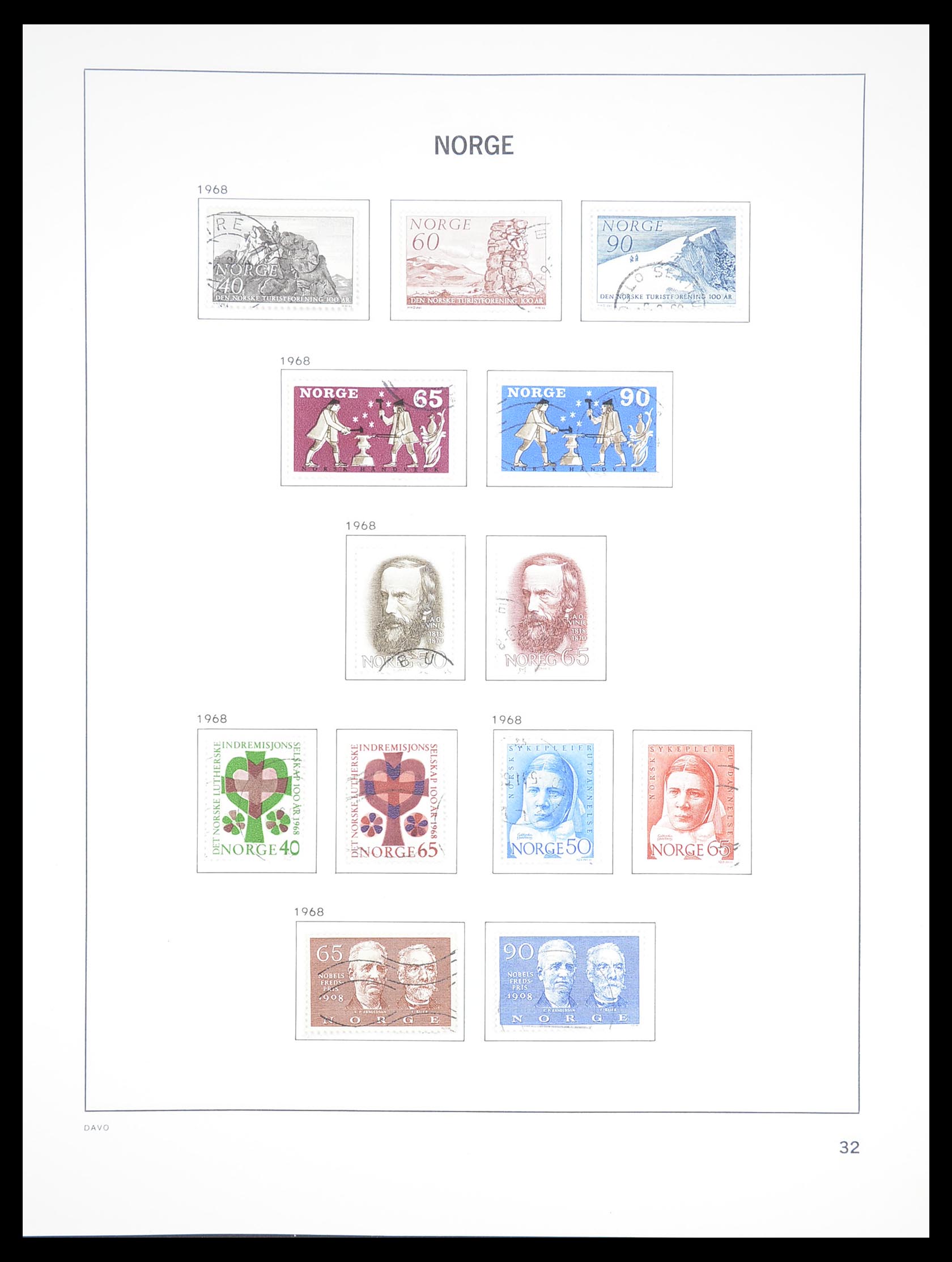 33389 038 - Stamp collection 33389 Norway 1856-2013.
