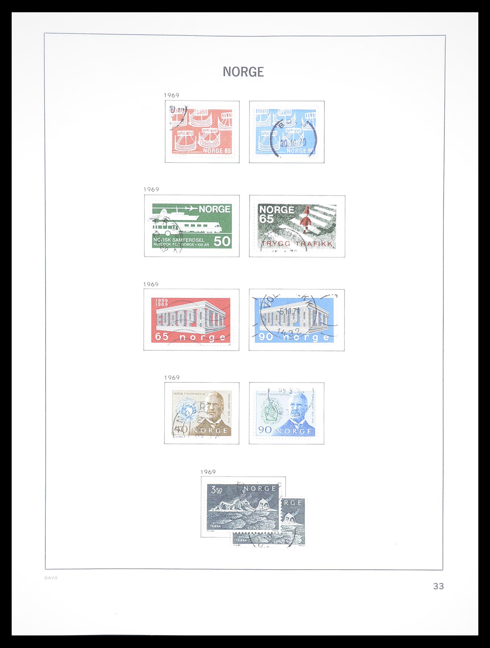 33389 039 - Stamp collection 33389 Norway 1856-2013.