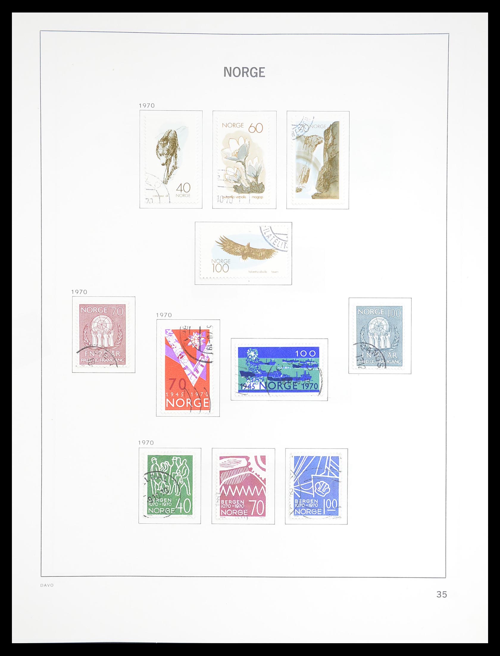 33389 042 - Stamp collection 33389 Norway 1856-2013.