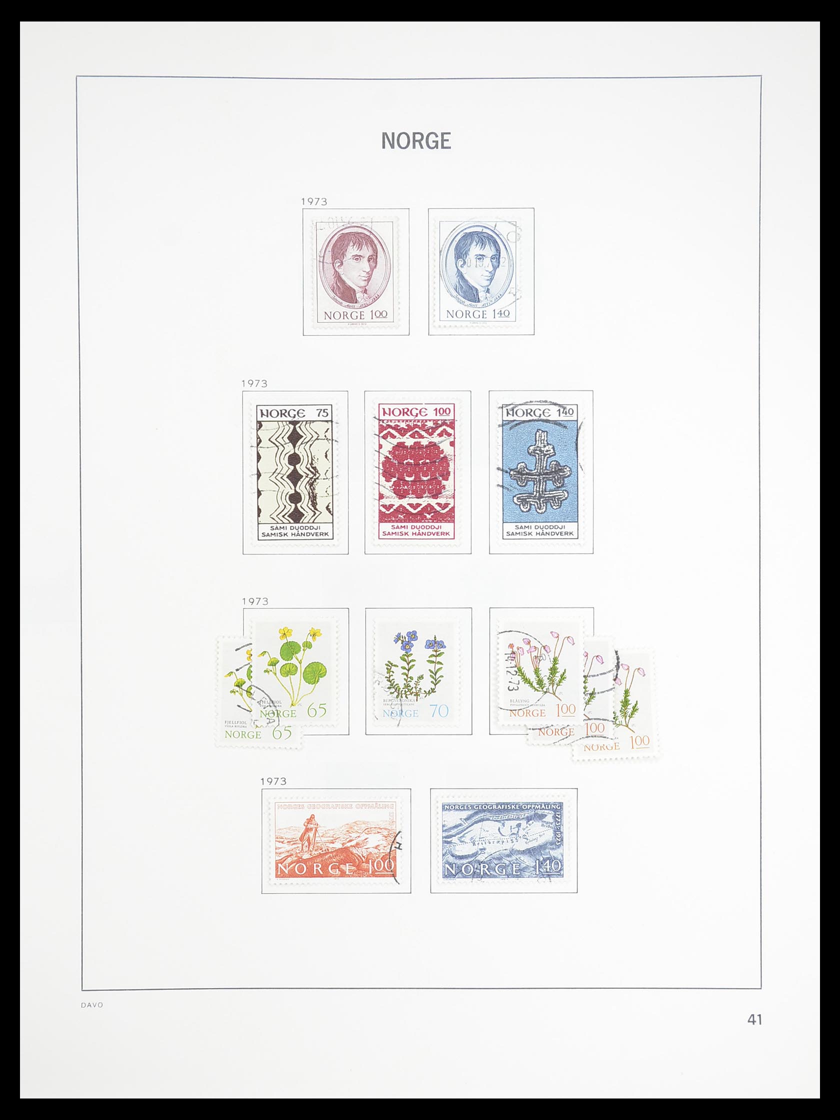 33389 048 - Stamp collection 33389 Norway 1856-2013.