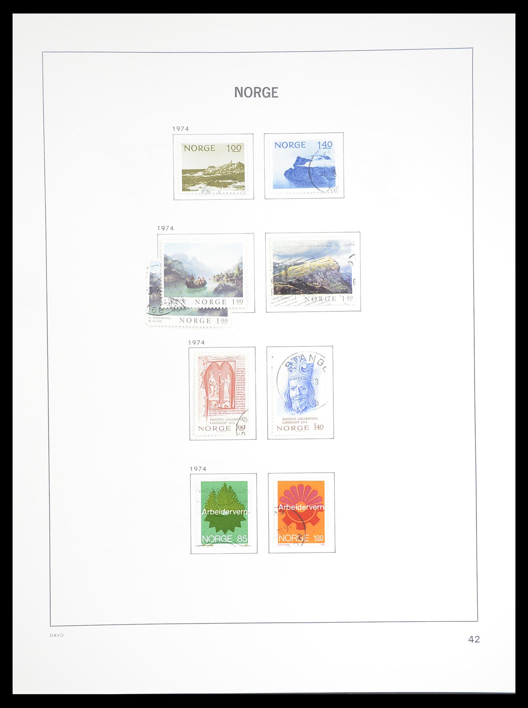 33389 049 - Stamp collection 33389 Norway 1856-2013.