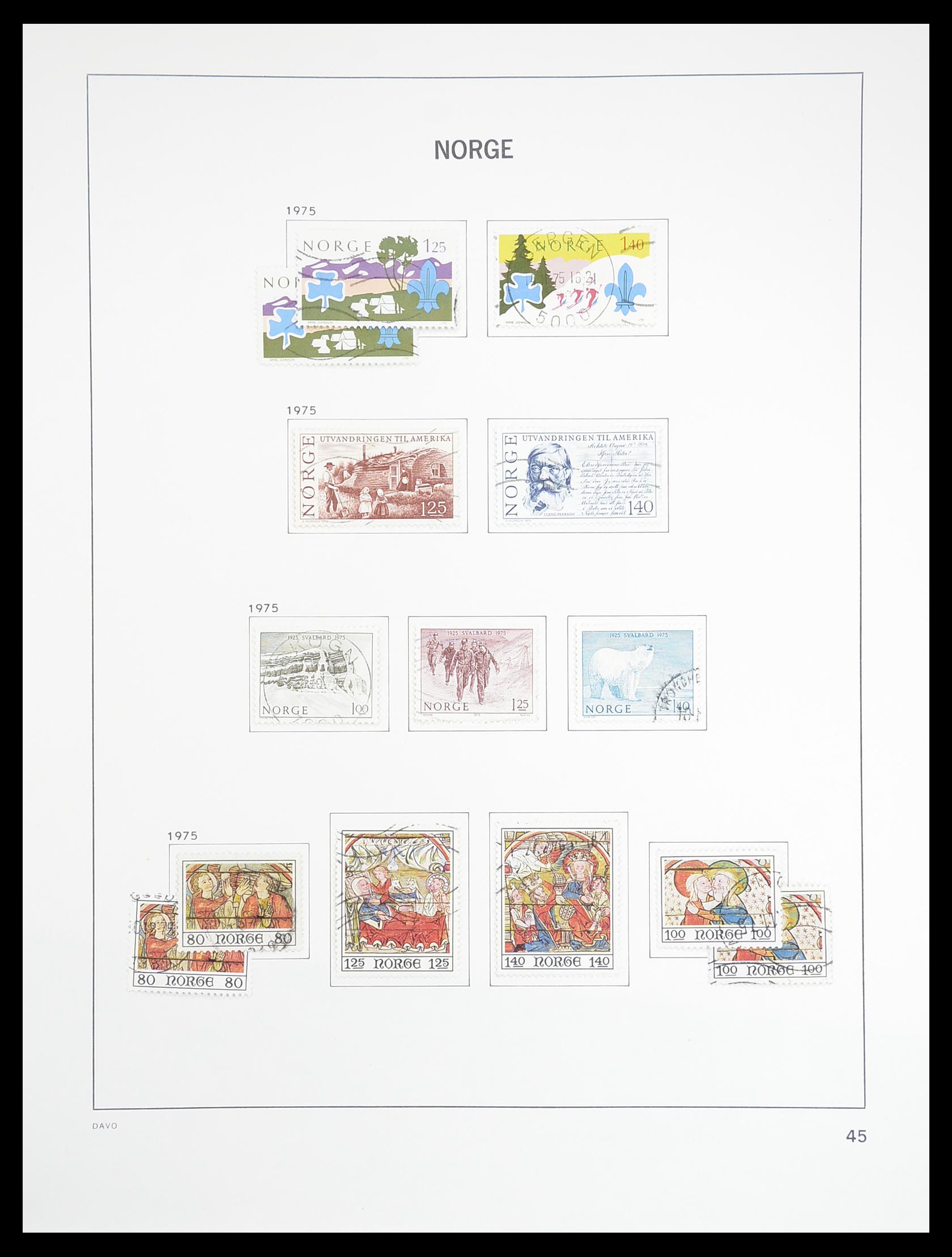 33389 052 - Stamp collection 33389 Norway 1856-2013.