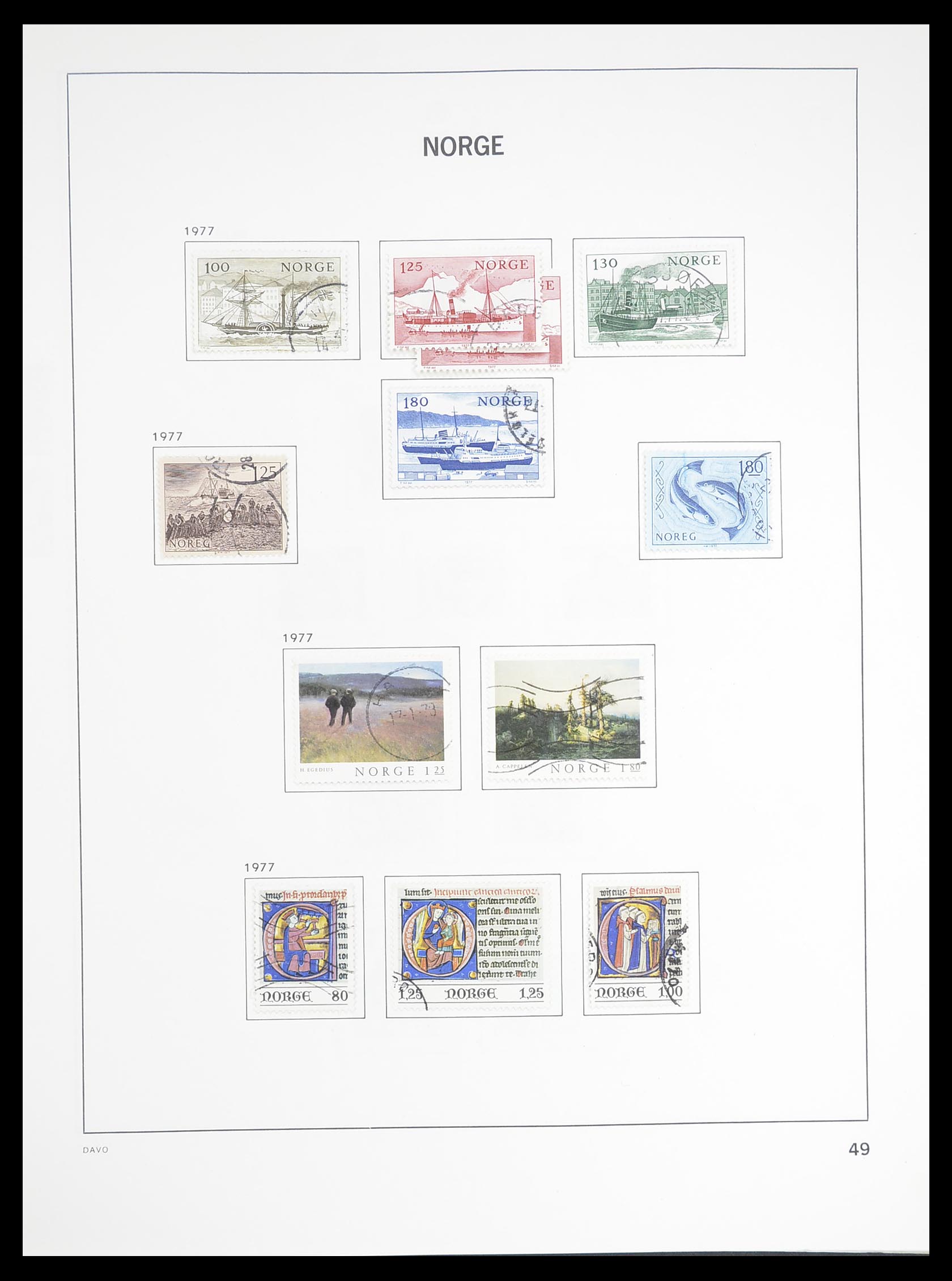 33389 056 - Stamp collection 33389 Norway 1856-2013.