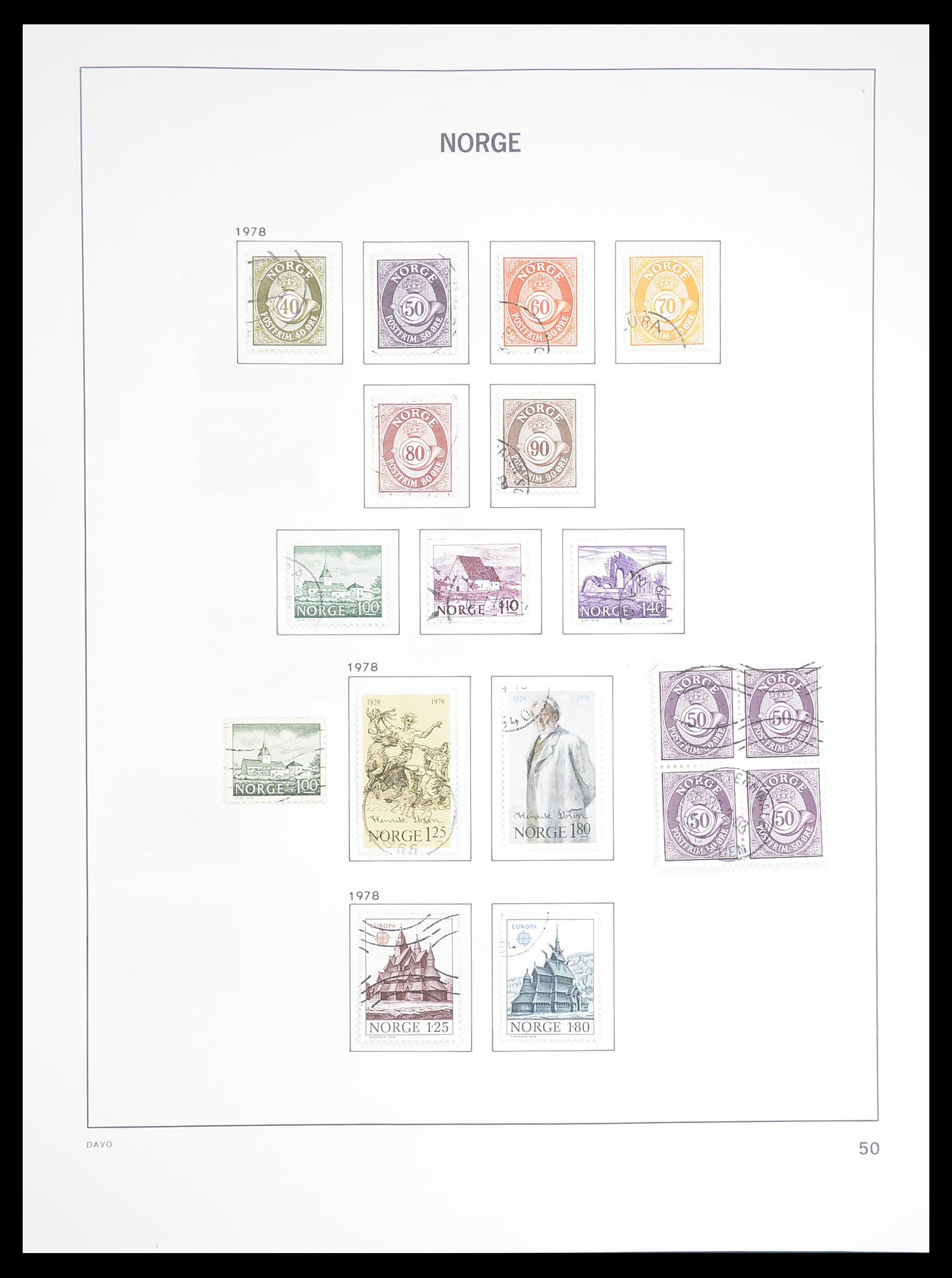 33389 057 - Stamp collection 33389 Norway 1856-2013.