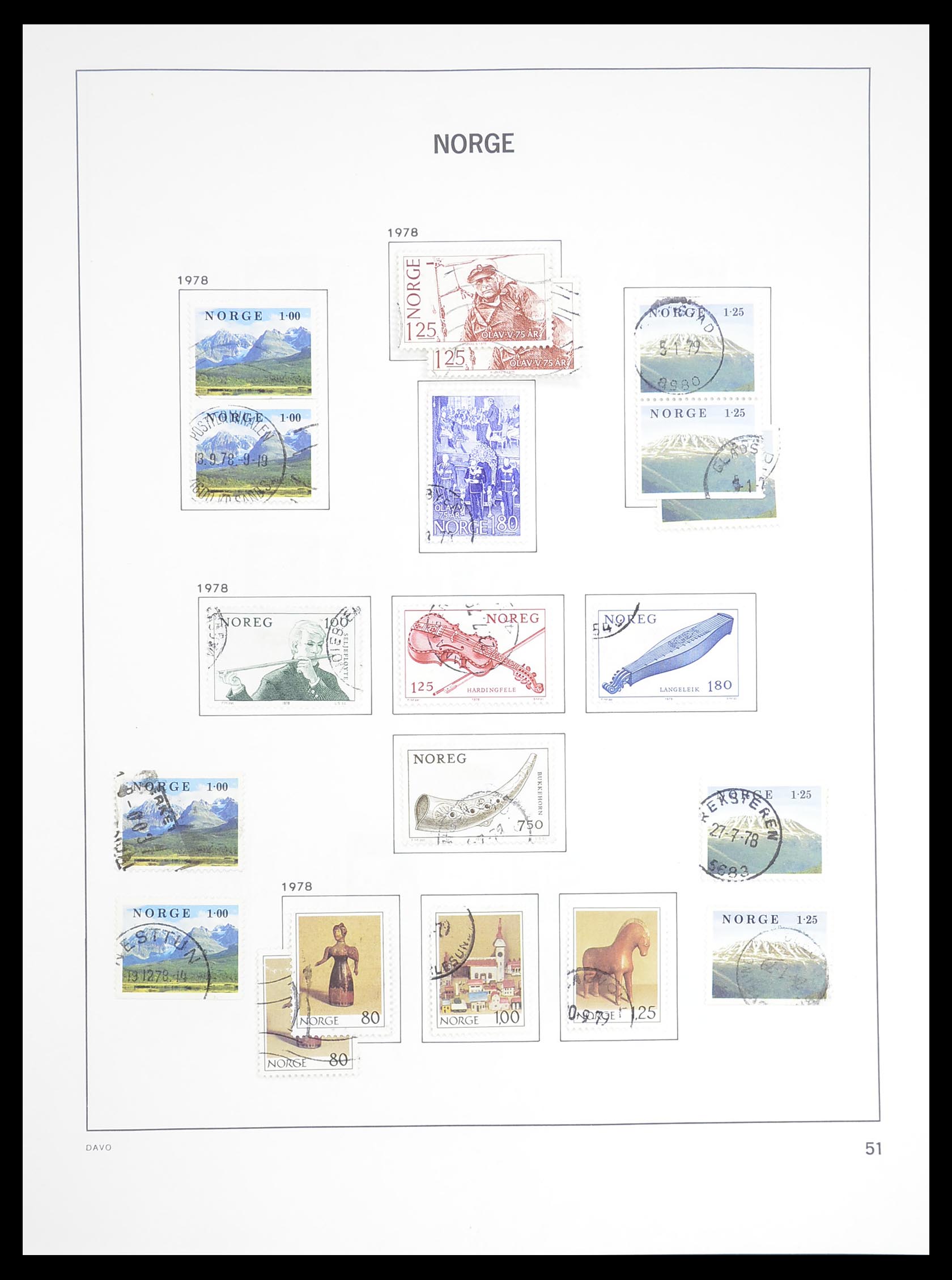 33389 058 - Stamp collection 33389 Norway 1856-2013.