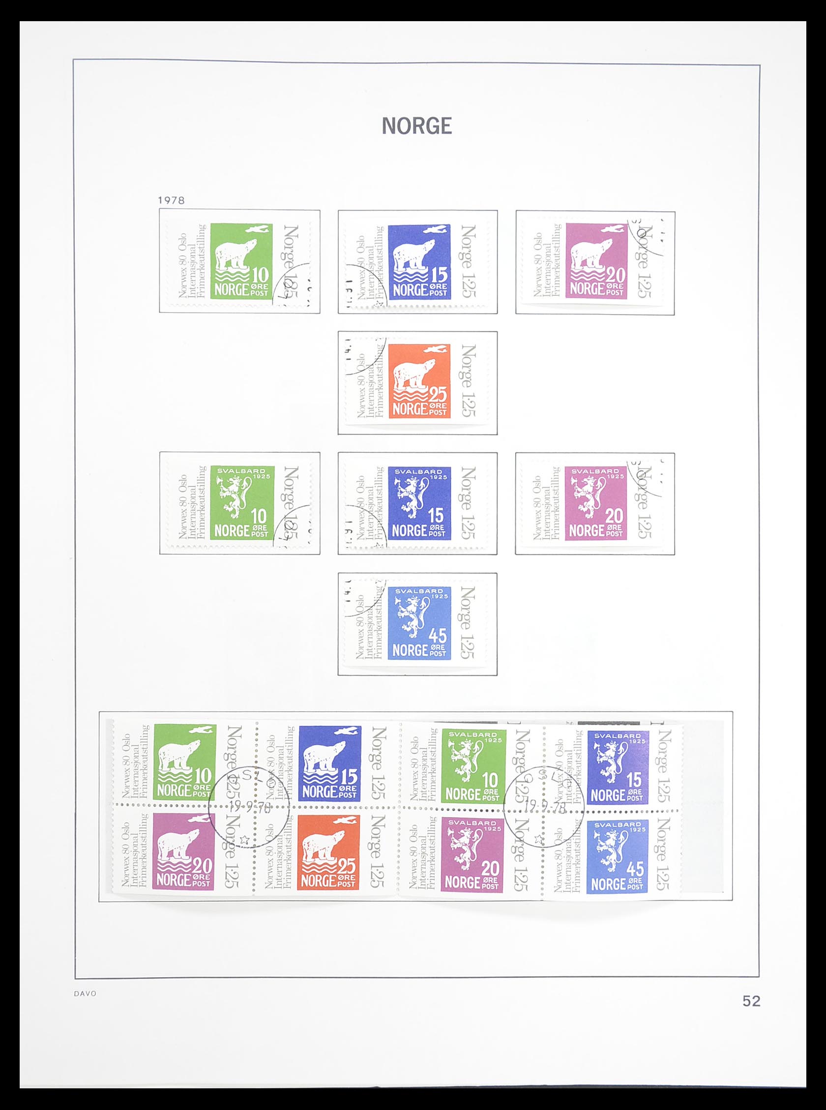 33389 059 - Stamp collection 33389 Norway 1856-2013.