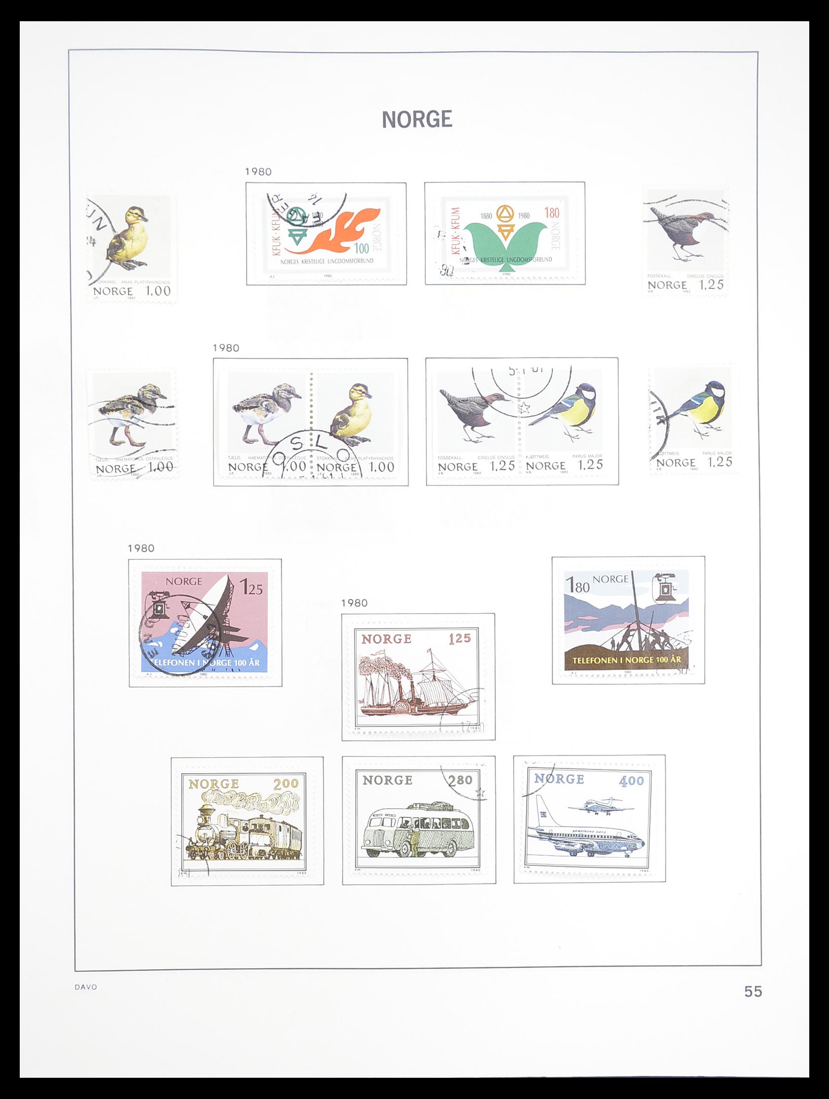 33389 062 - Stamp collection 33389 Norway 1856-2013.