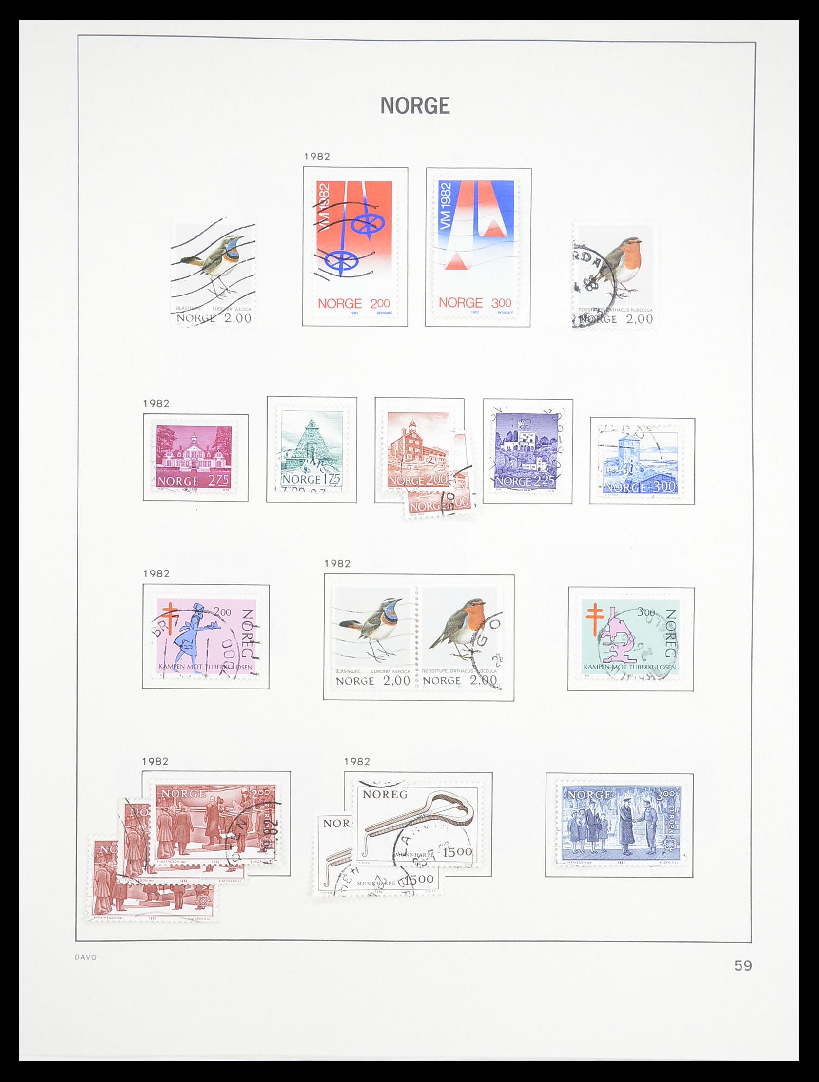 33389 066 - Stamp collection 33389 Norway 1856-2013.