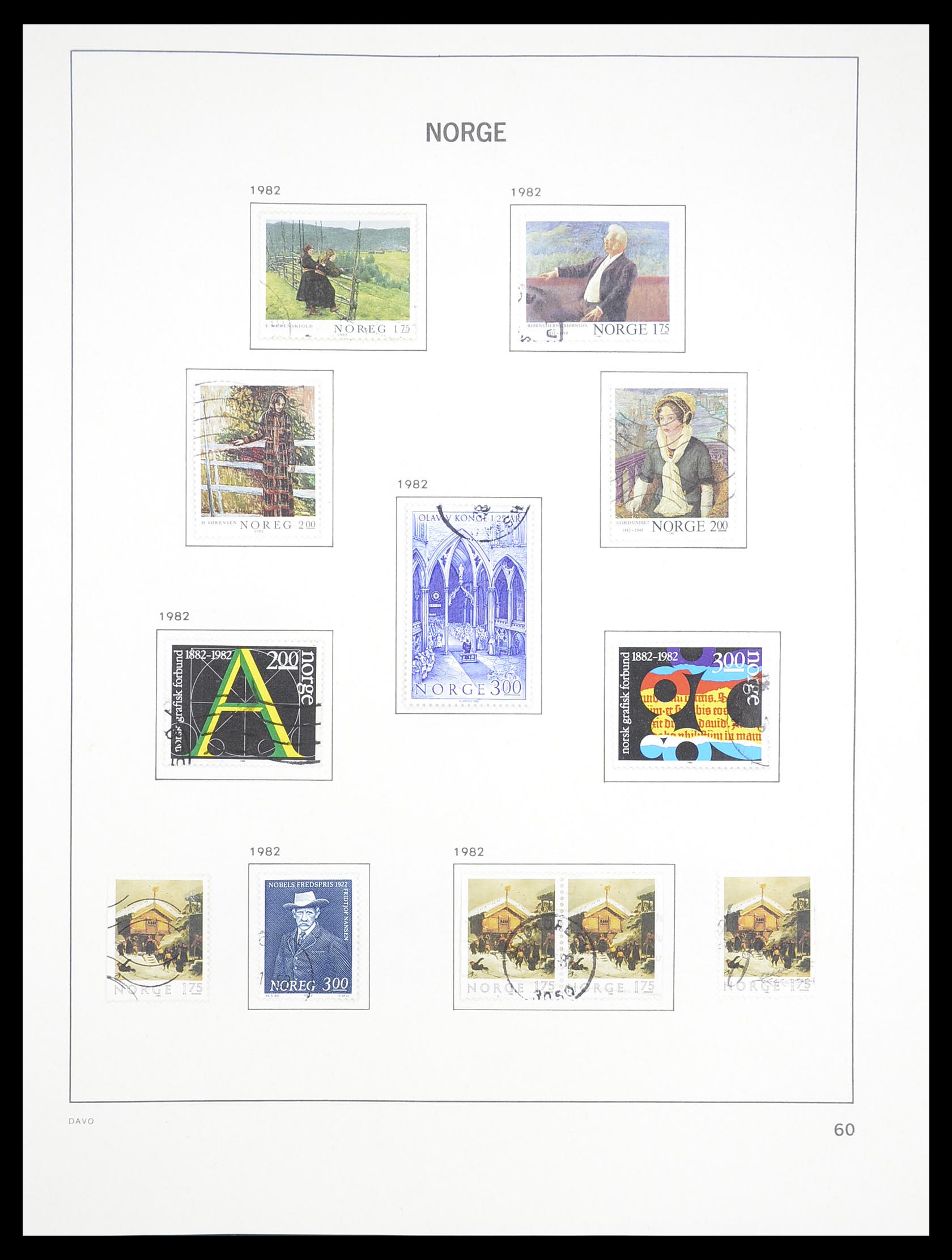 33389 067 - Stamp collection 33389 Norway 1856-2013.