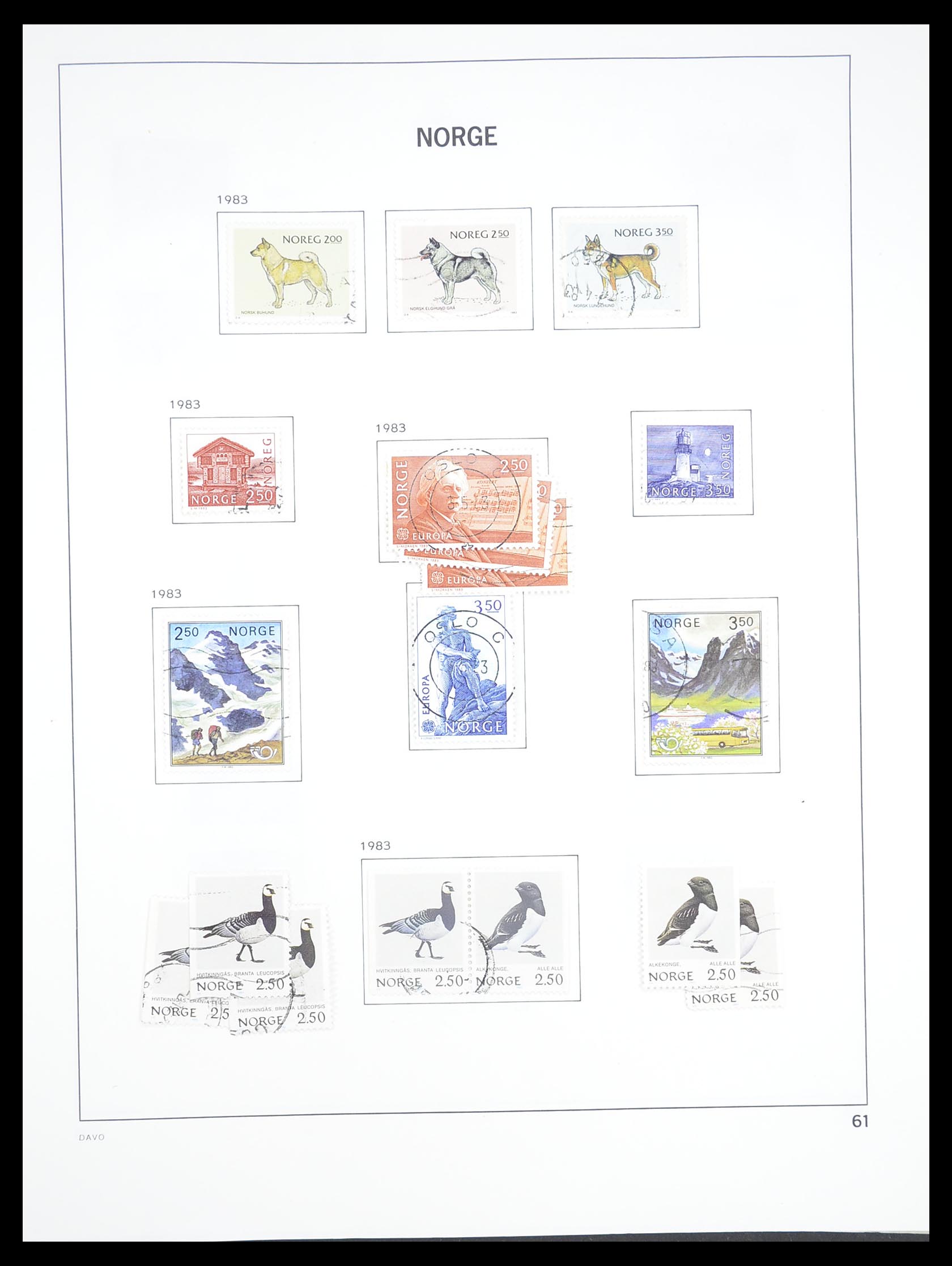 33389 068 - Stamp collection 33389 Norway 1856-2013.
