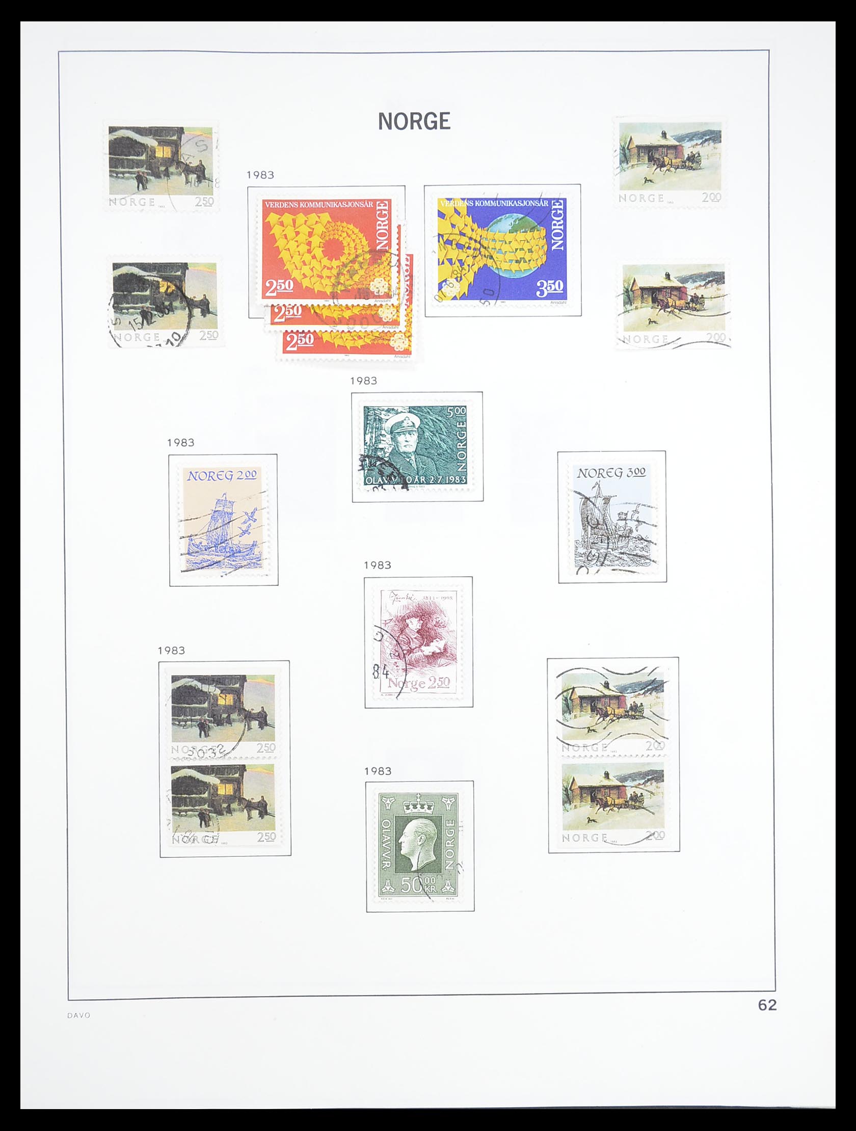 33389 069 - Stamp collection 33389 Norway 1856-2013.