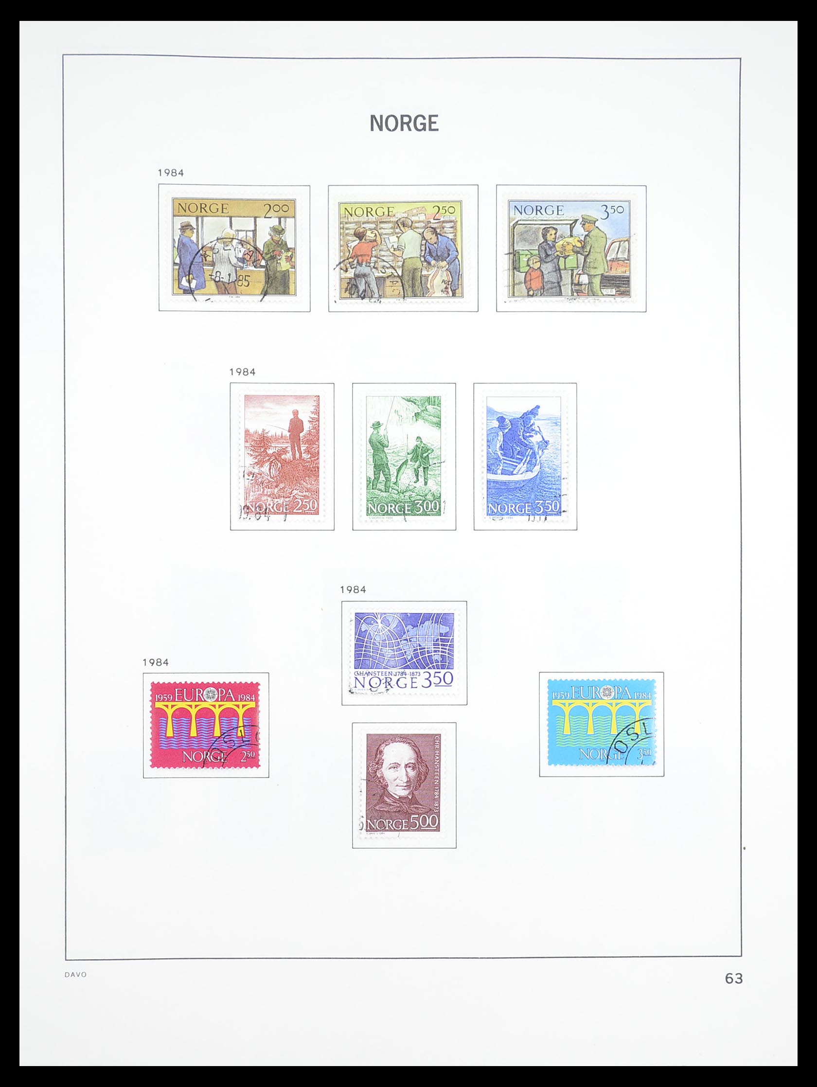 33389 070 - Stamp collection 33389 Norway 1856-2013.