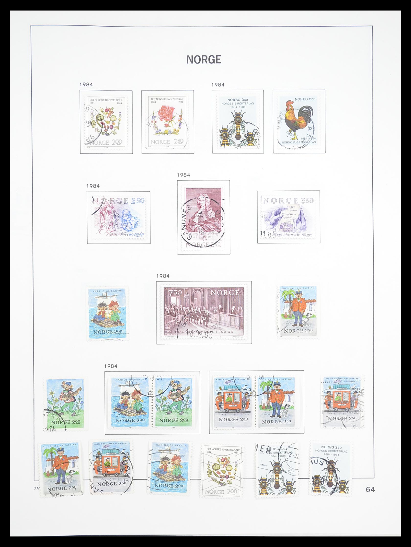 33389 071 - Stamp collection 33389 Norway 1856-2013.