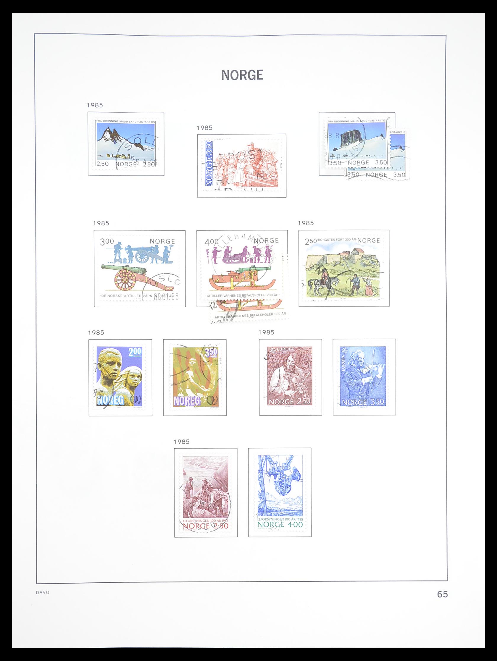 33389 072 - Stamp collection 33389 Norway 1856-2013.