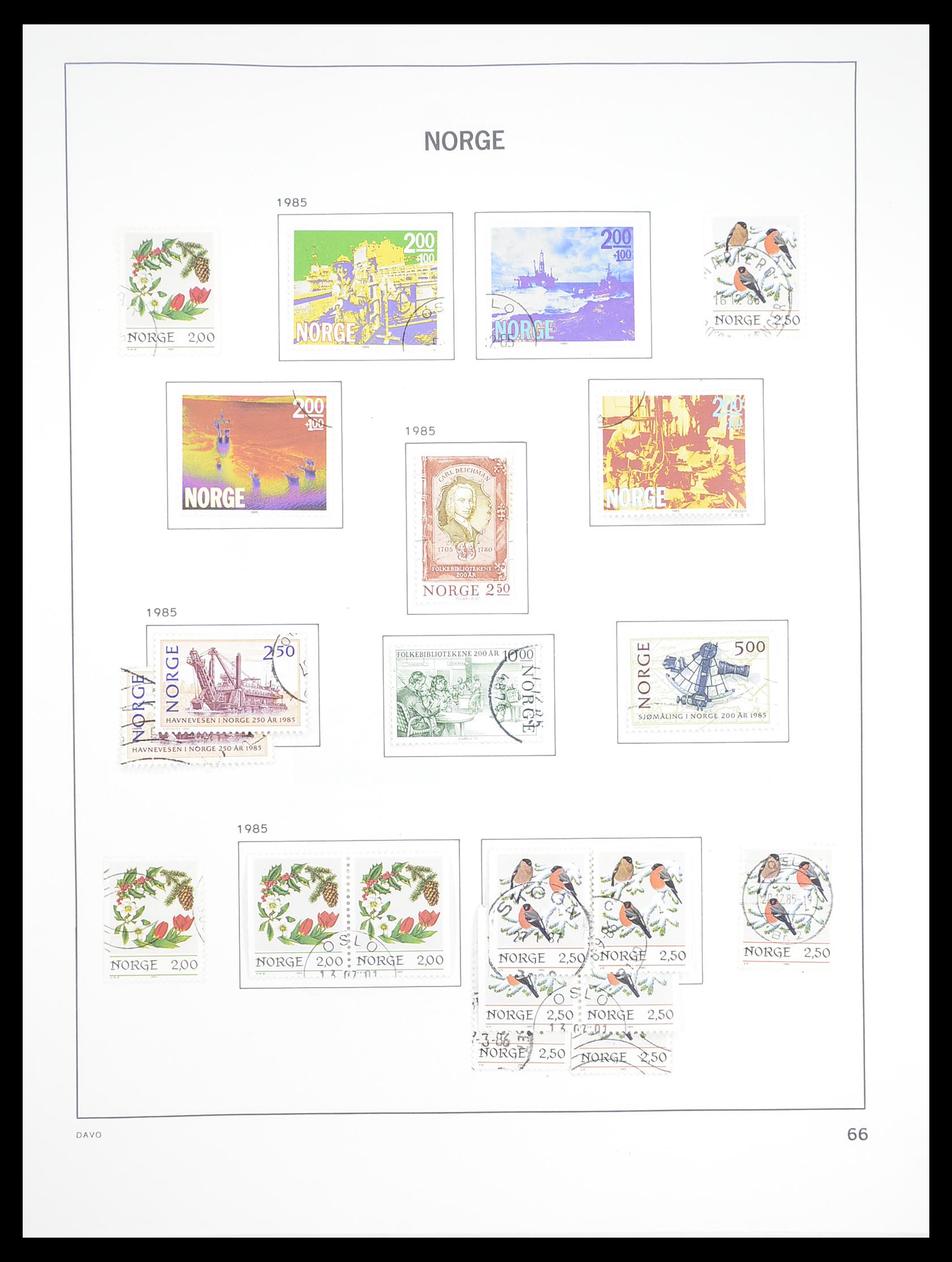 33389 073 - Stamp collection 33389 Norway 1856-2013.