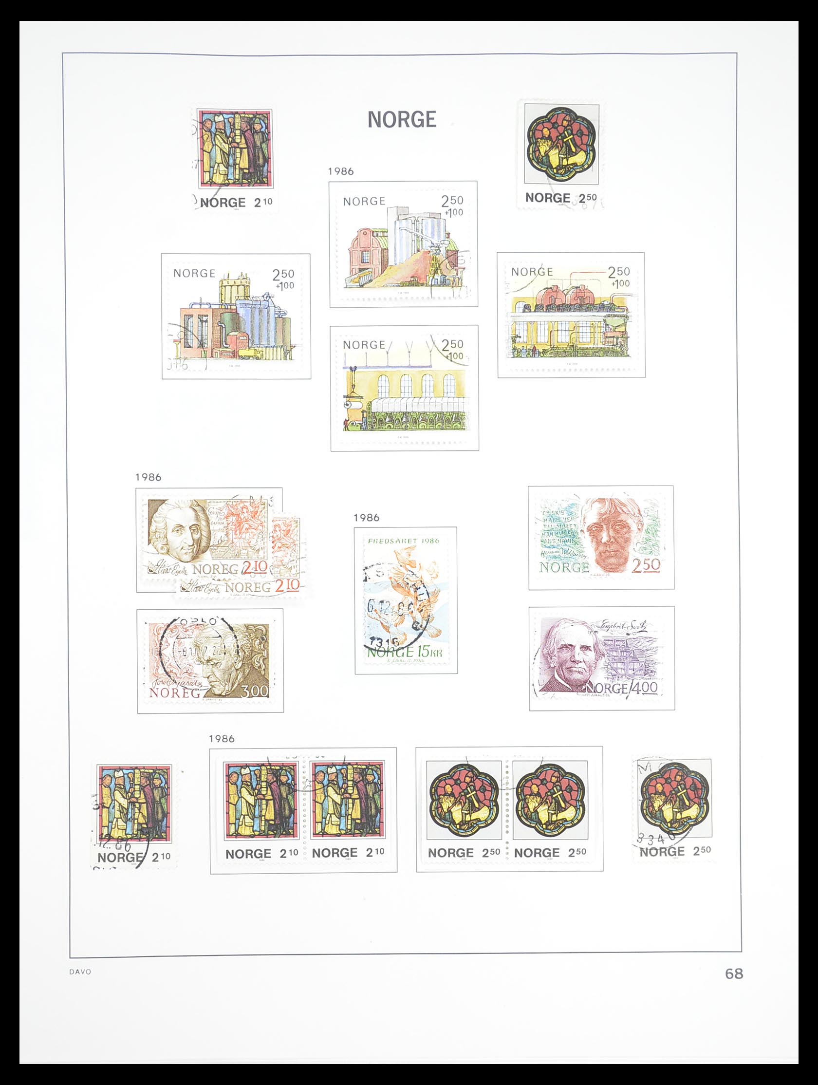 33389 075 - Stamp collection 33389 Norway 1856-2013.