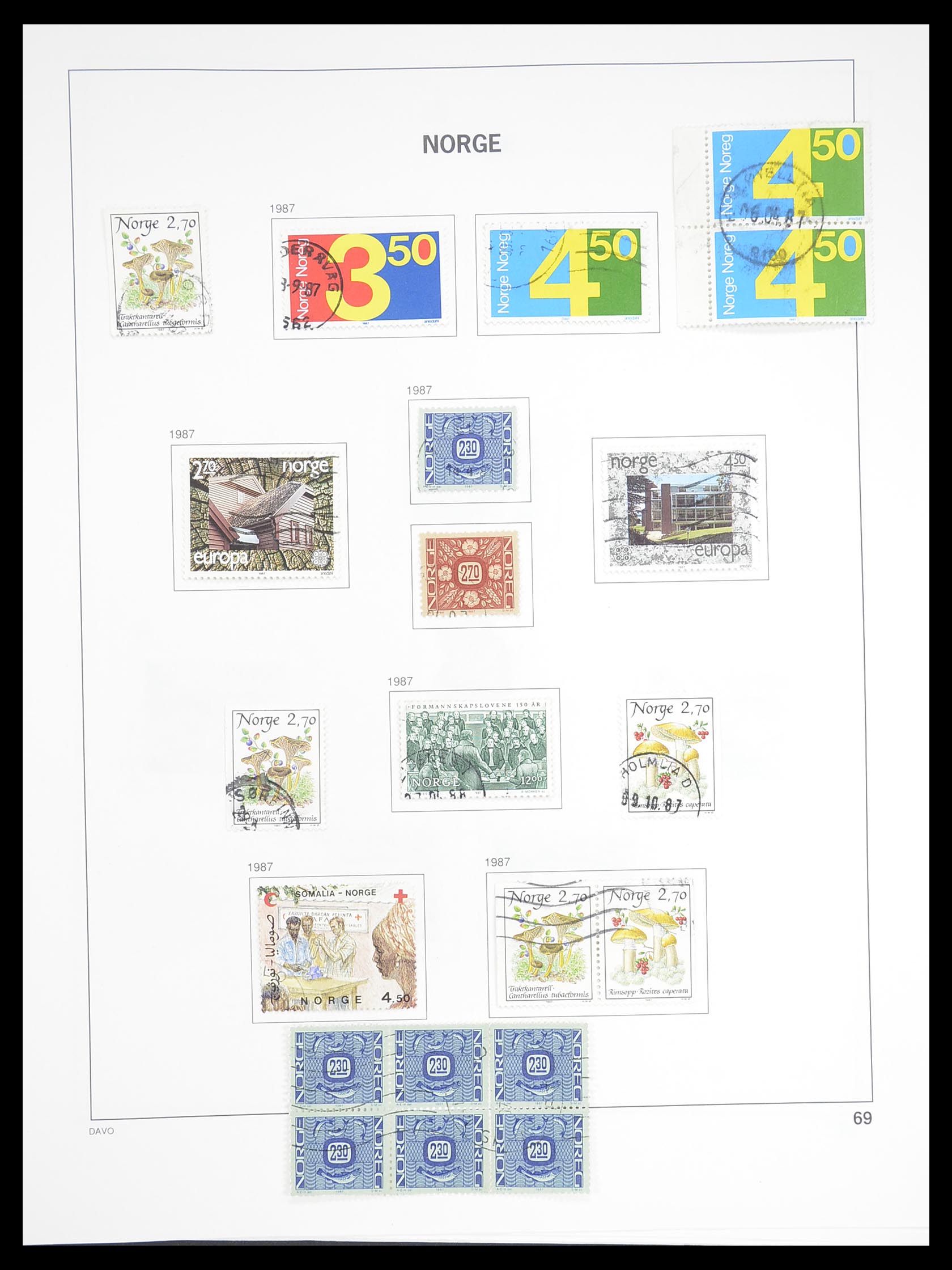 33389 076 - Stamp collection 33389 Norway 1856-2013.