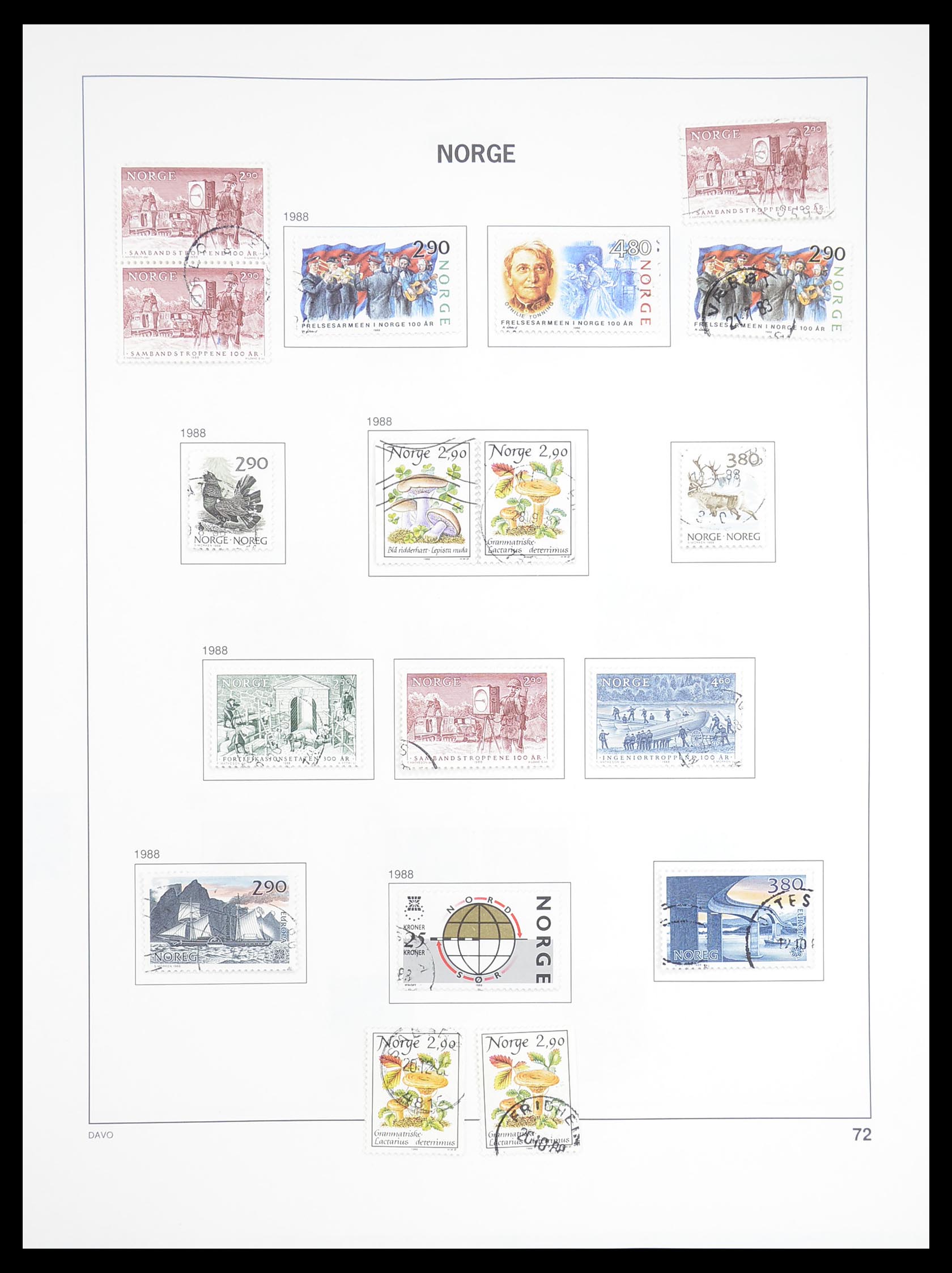 33389 079 - Stamp collection 33389 Norway 1856-2013.