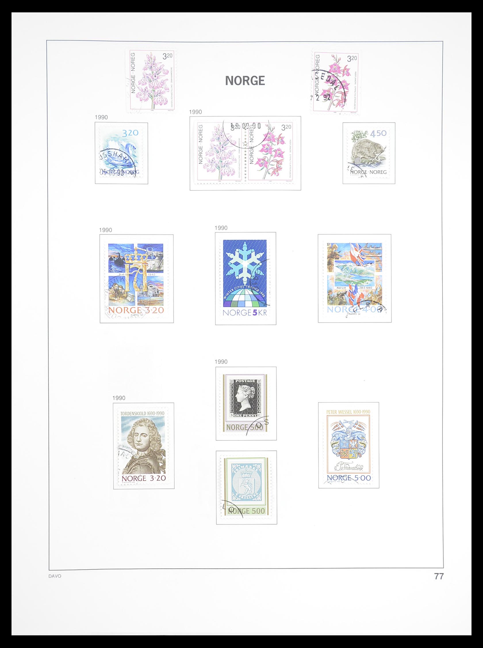 33389 085 - Stamp collection 33389 Norway 1856-2013.