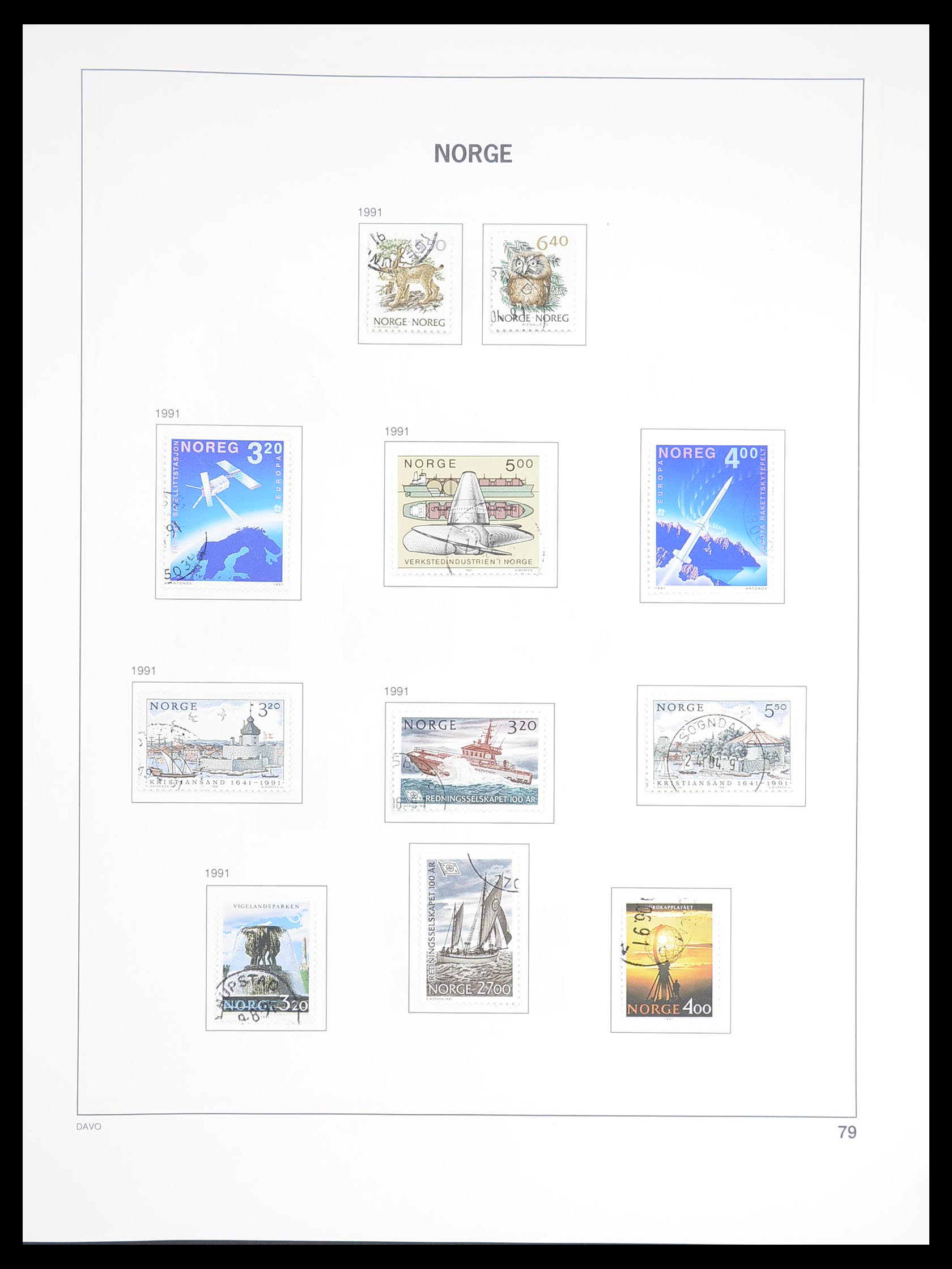 33389 088 - Stamp collection 33389 Norway 1856-2013.