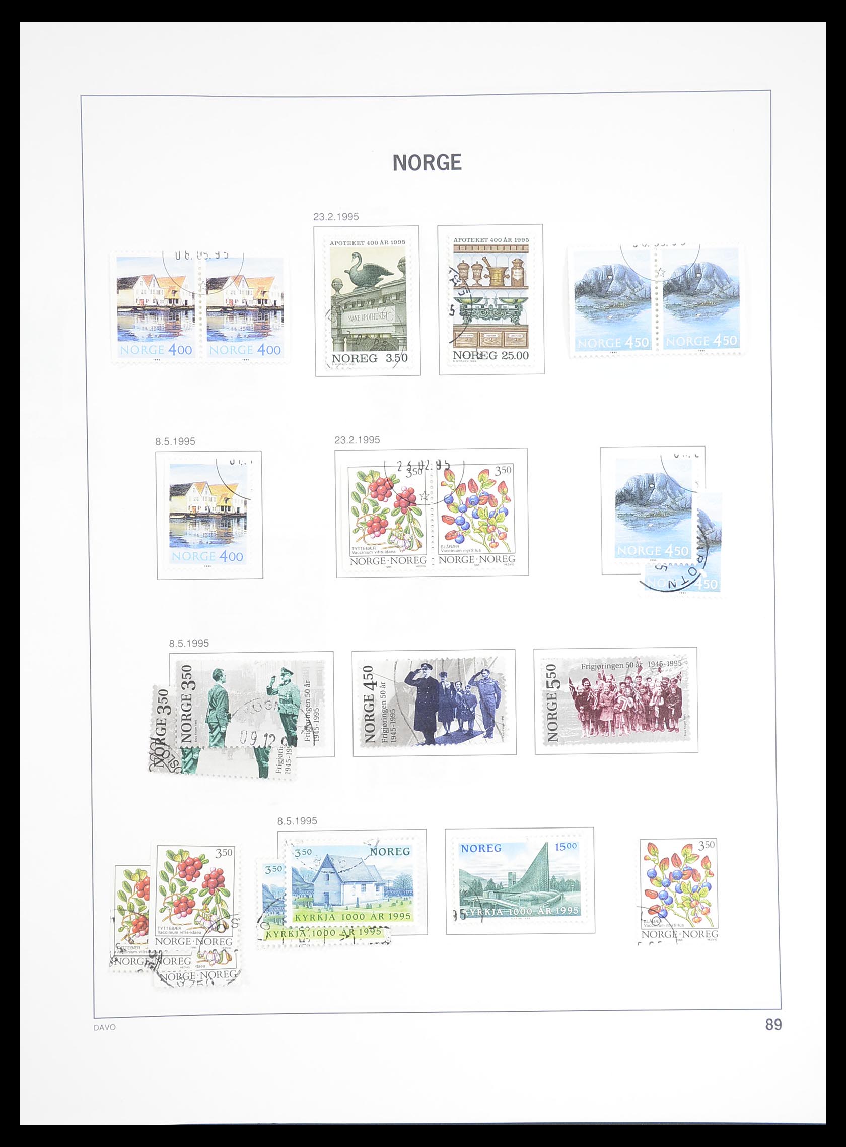 33389 099 - Stamp collection 33389 Norway 1856-2013.