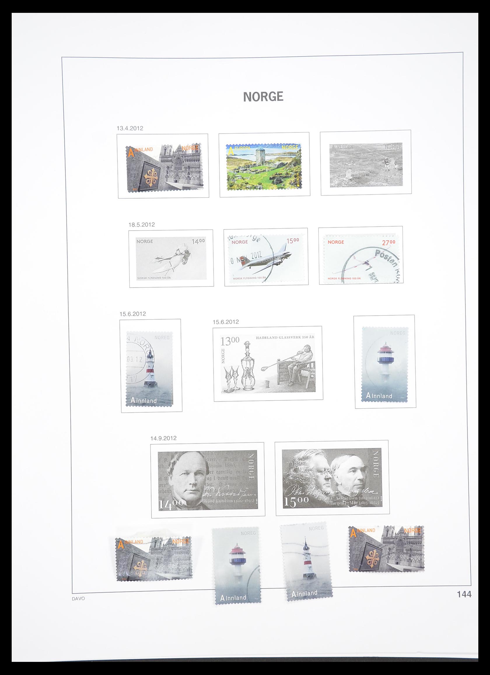 33389 184 - Stamp collection 33389 Norway 1856-2013.
