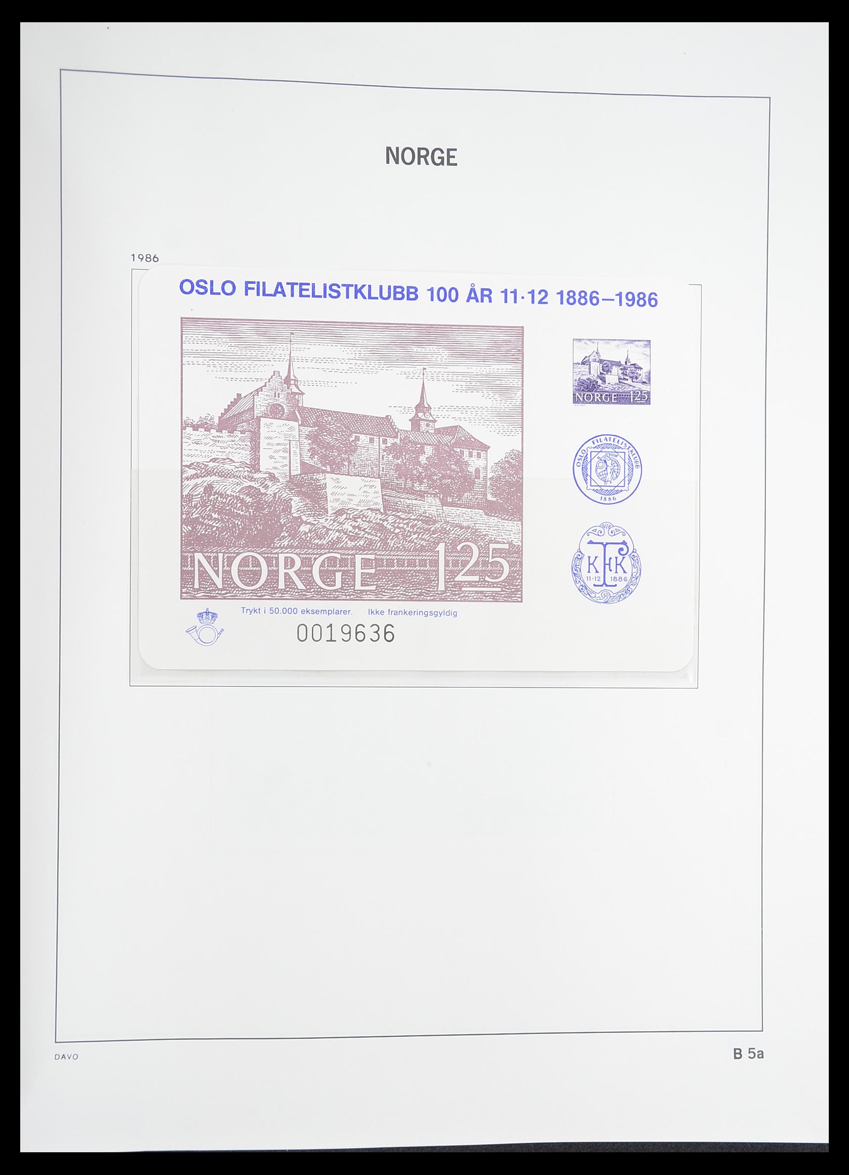 33389 215 - Stamp collection 33389 Norway 1856-2013.