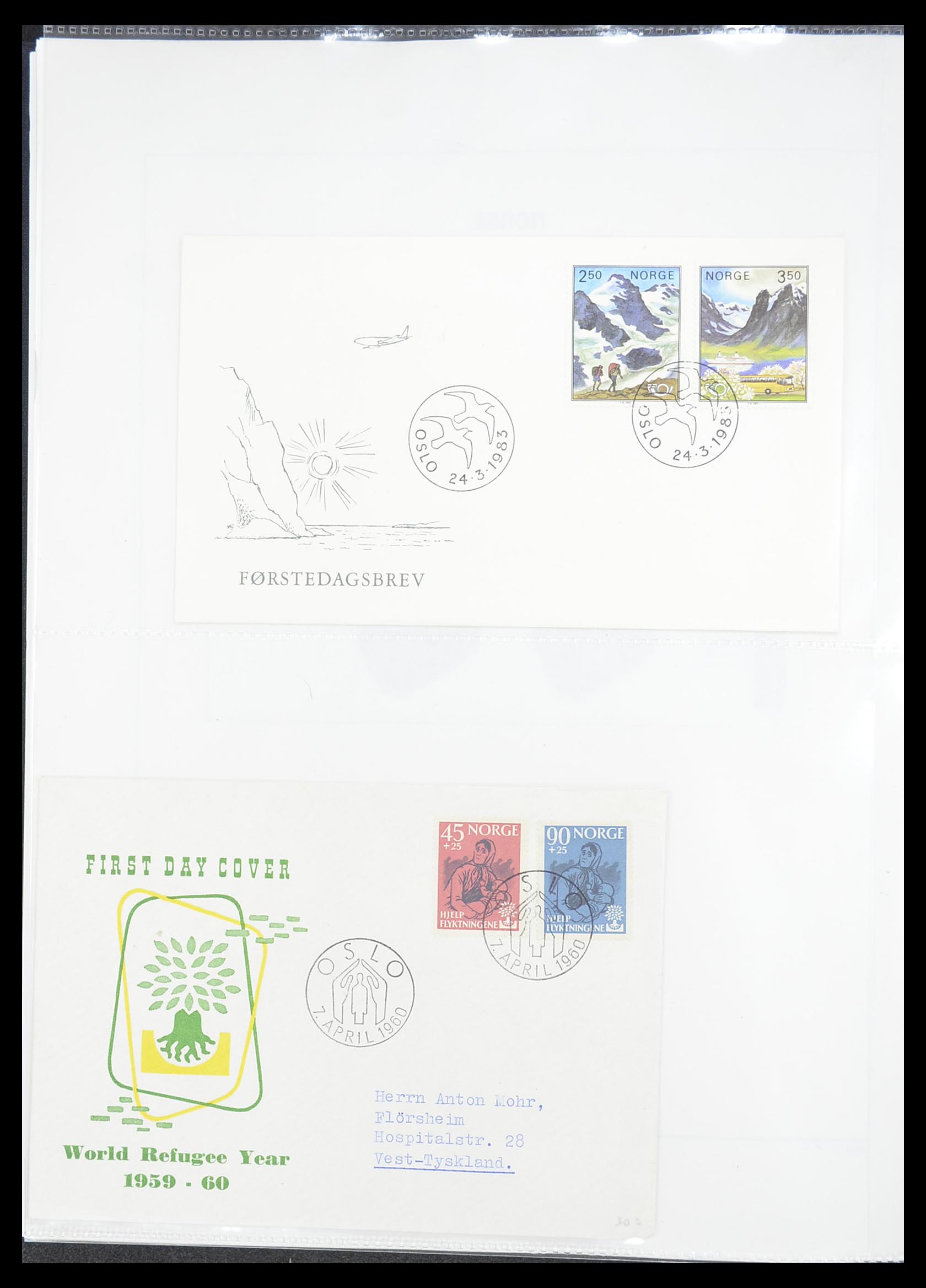 33389 233 - Stamp collection 33389 Norway 1856-2013.