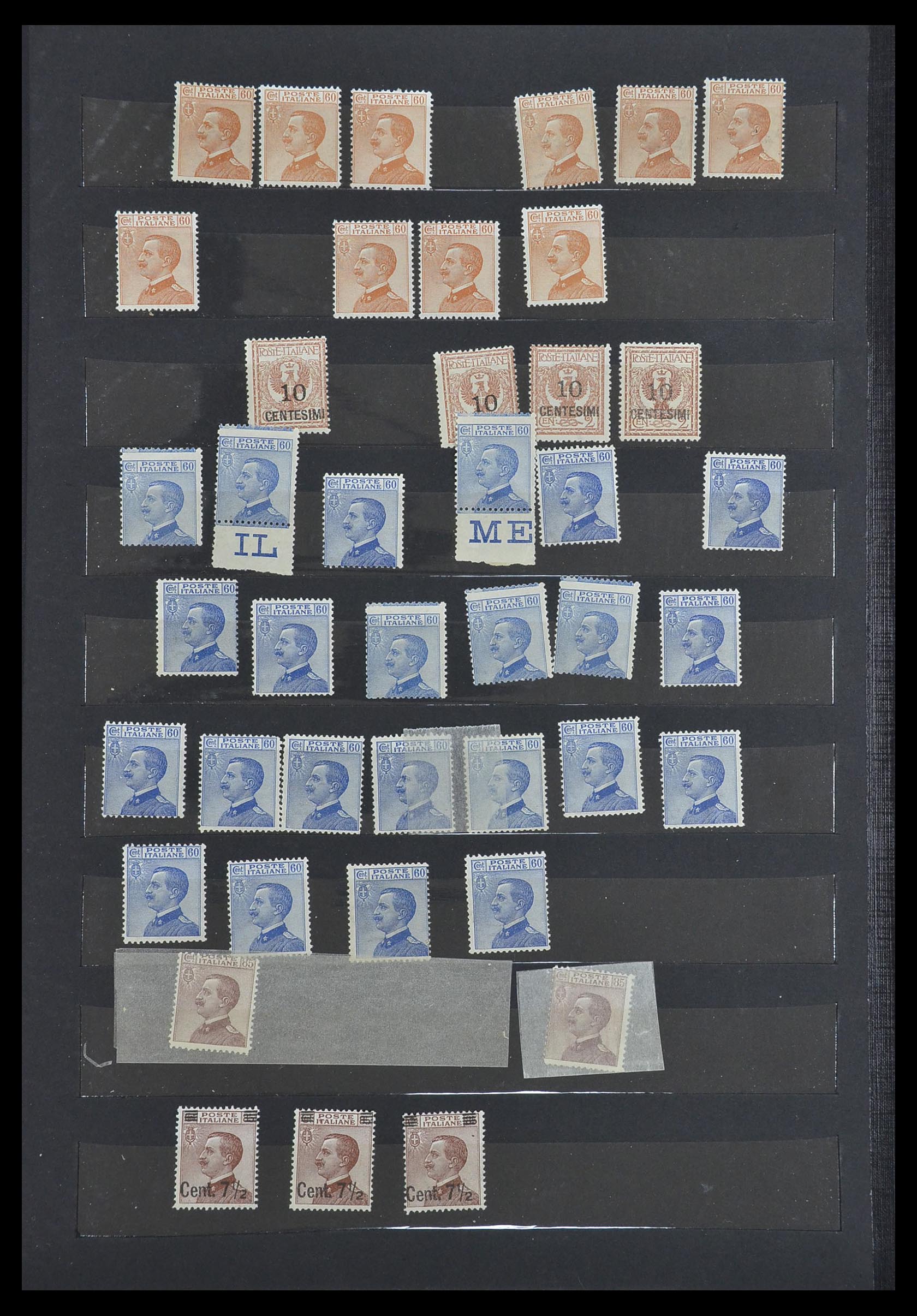 33390 005 - Postzegelverzameling 33390 Italië 1900-1950.