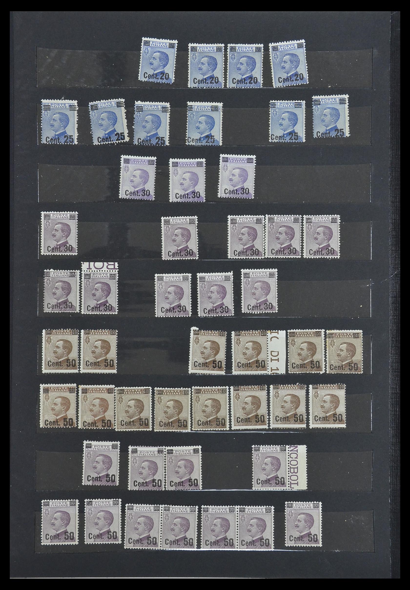 33390 007 - Postzegelverzameling 33390 Italië 1900-1950.