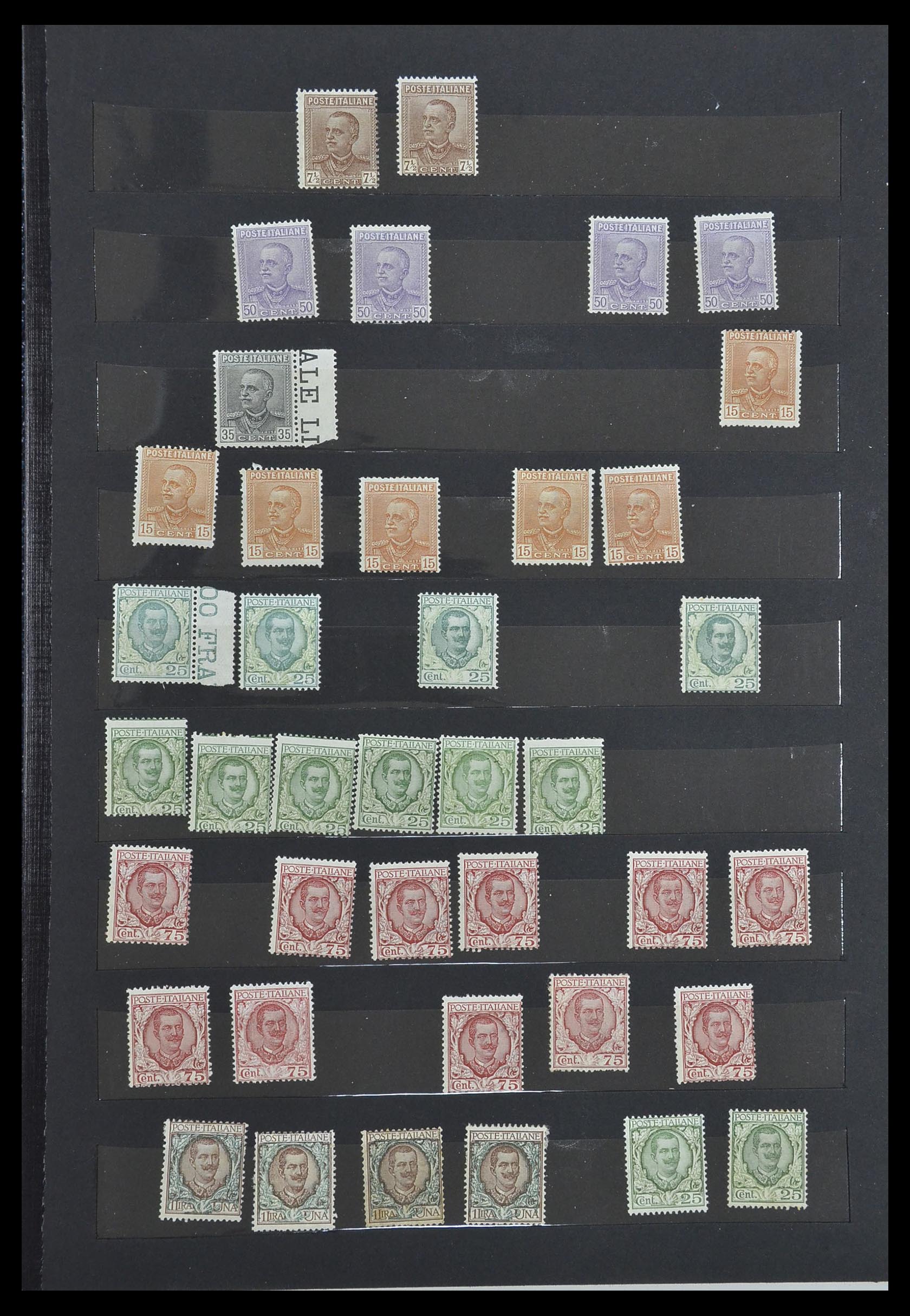 33390 008 - Postzegelverzameling 33390 Italië 1900-1950.