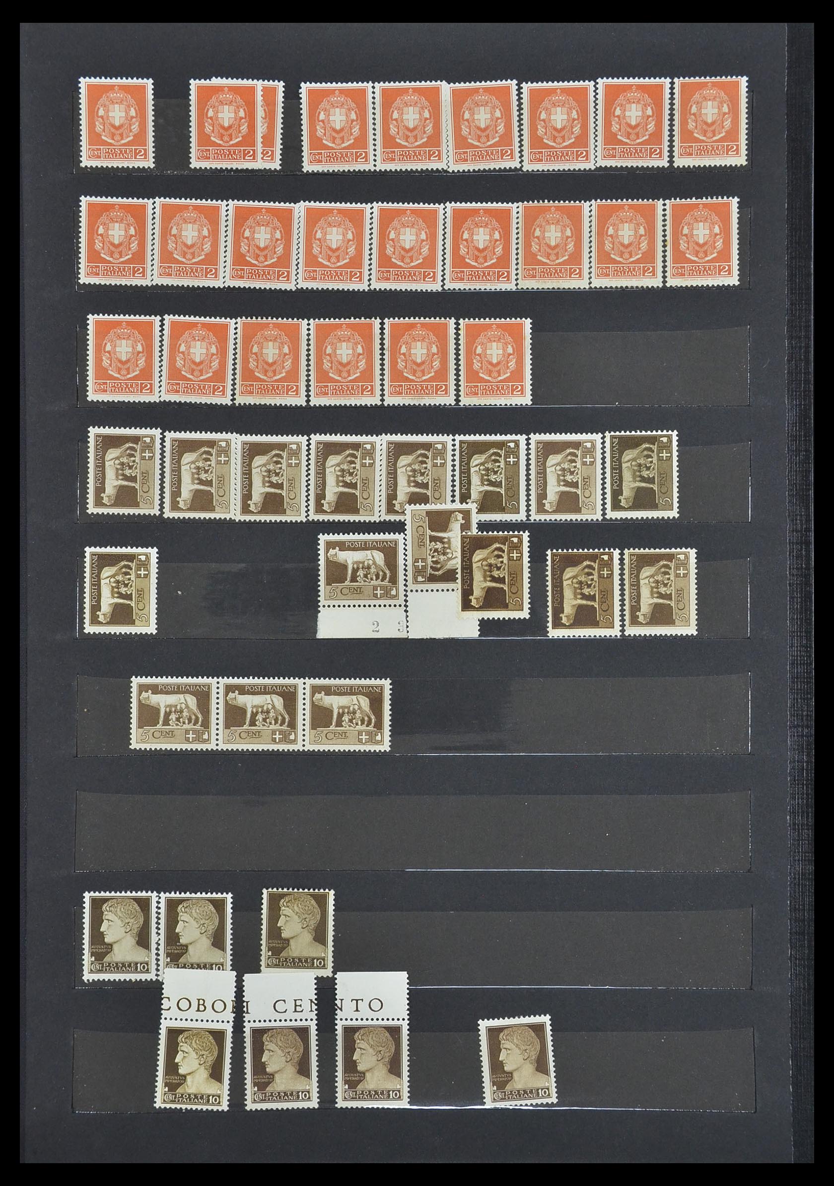 33390 011 - Postzegelverzameling 33390 Italië 1900-1950.