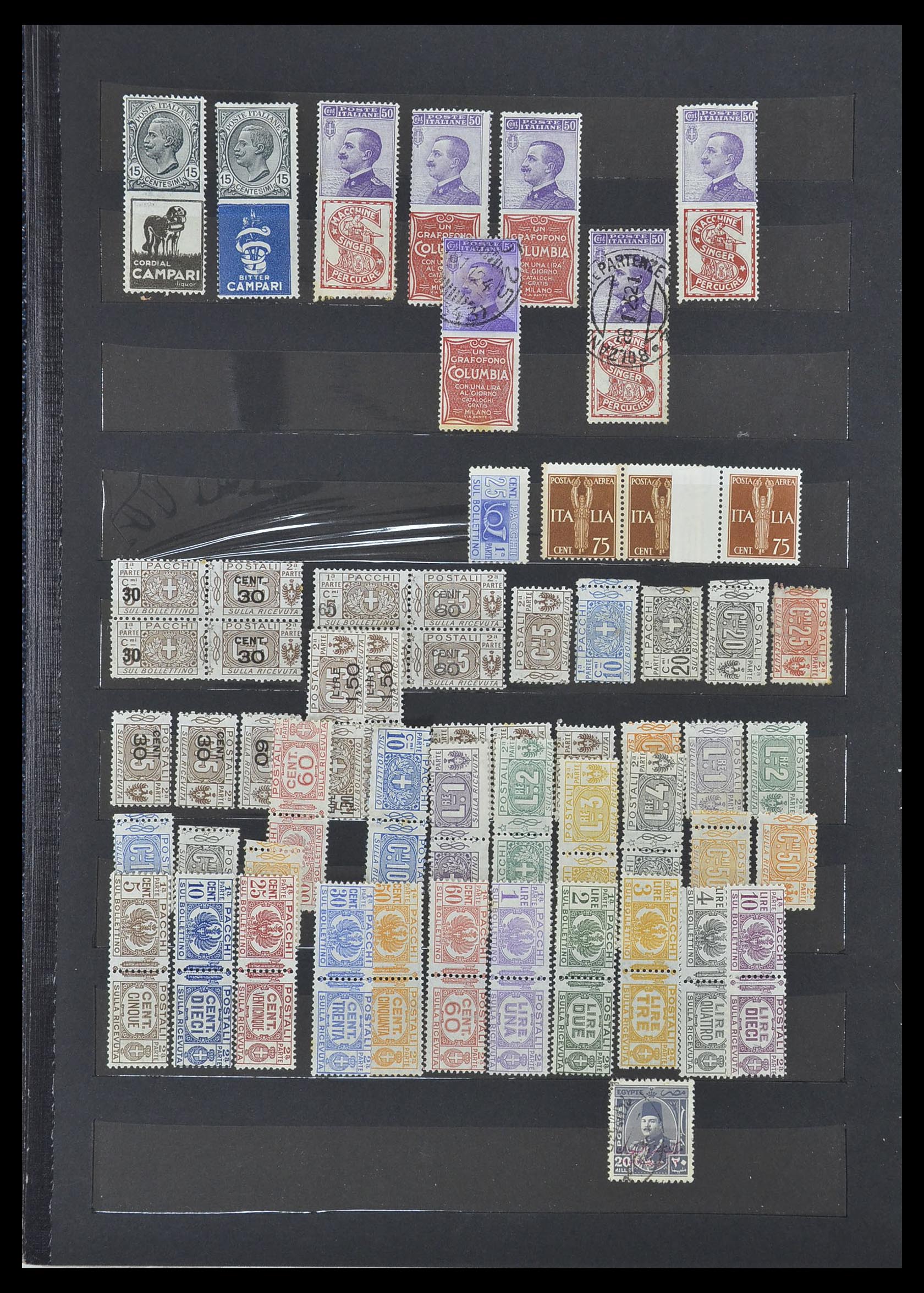 33390 014 - Postzegelverzameling 33390 Italië 1900-1950.