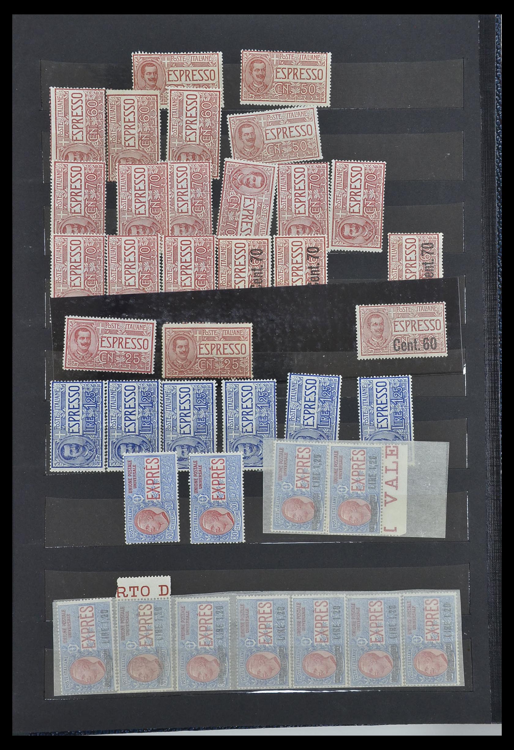 33390 021 - Postzegelverzameling 33390 Italië 1900-1950.