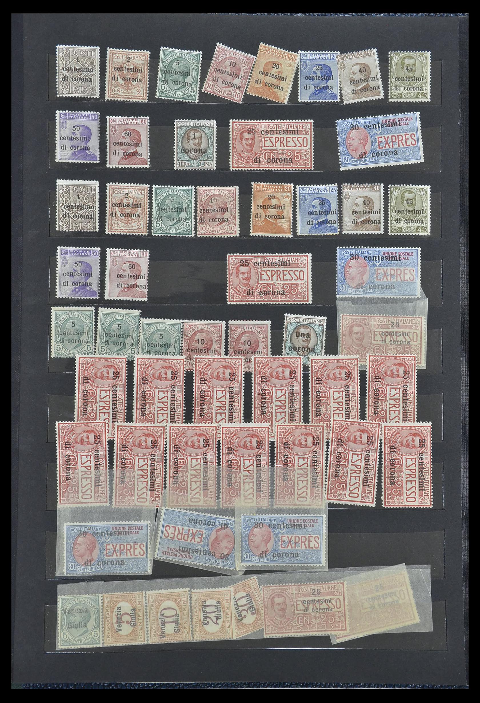 33390 022 - Postzegelverzameling 33390 Italië 1900-1950.
