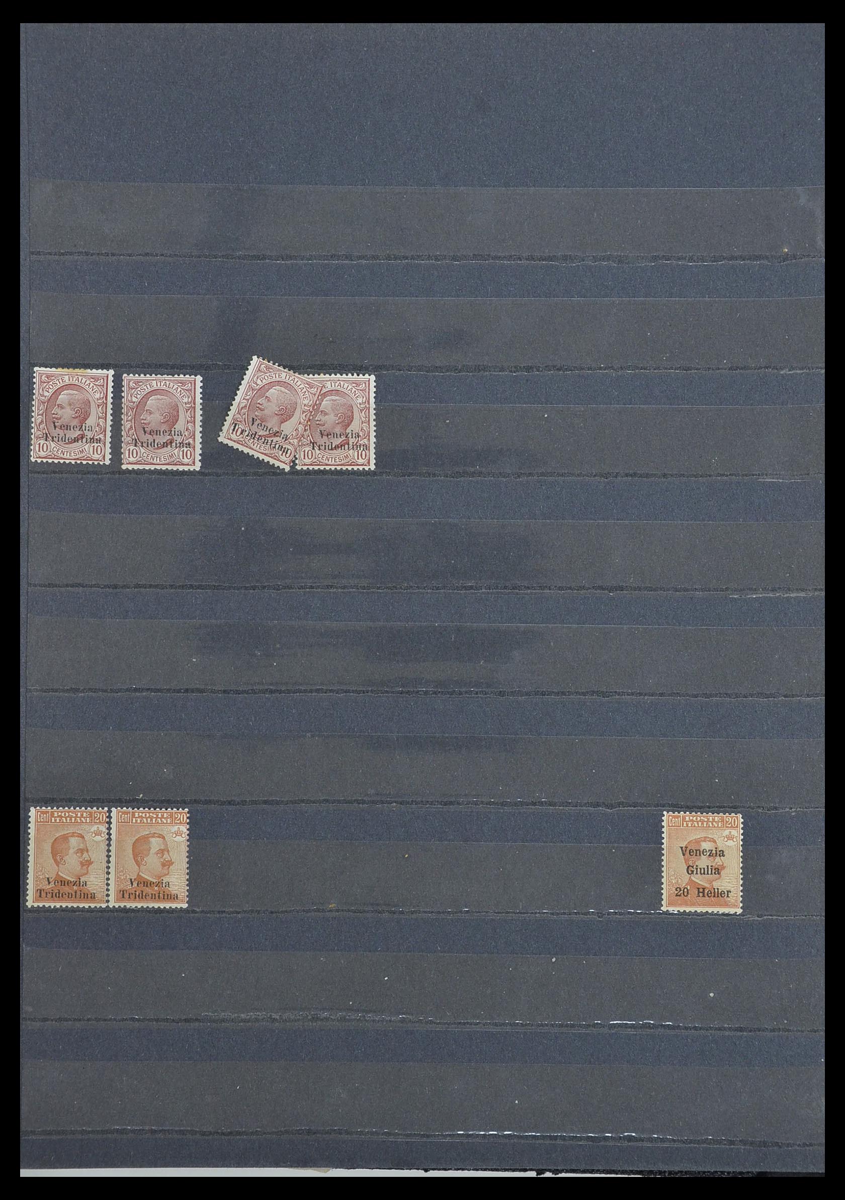 33390 027 - Postzegelverzameling 33390 Italië 1900-1950.