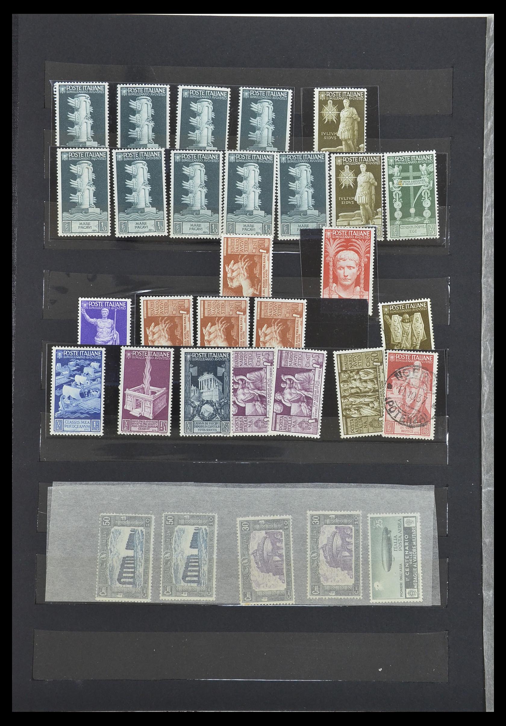 33390 065 - Postzegelverzameling 33390 Italië 1900-1950.