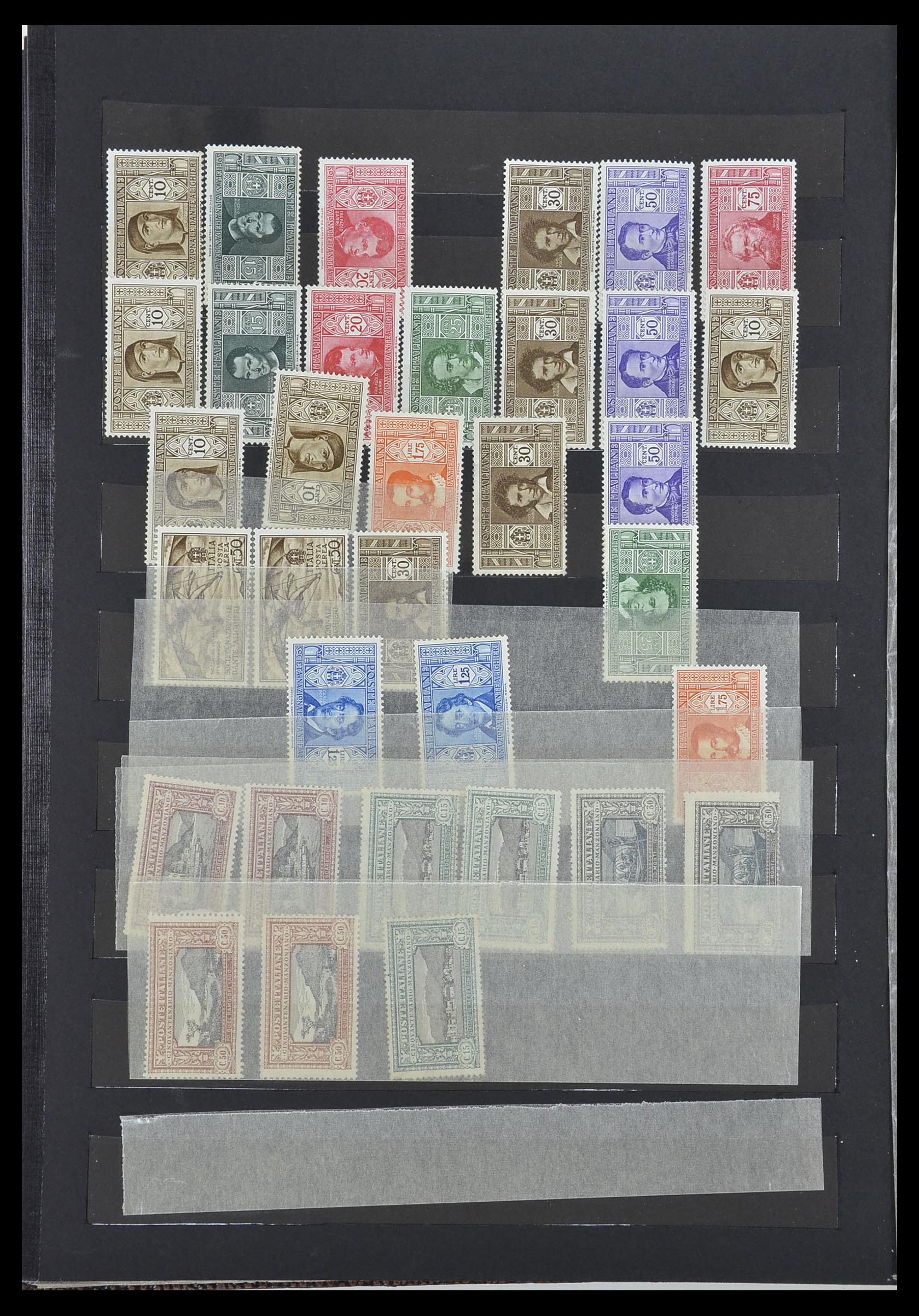 33390 069 - Postzegelverzameling 33390 Italië 1900-1950.