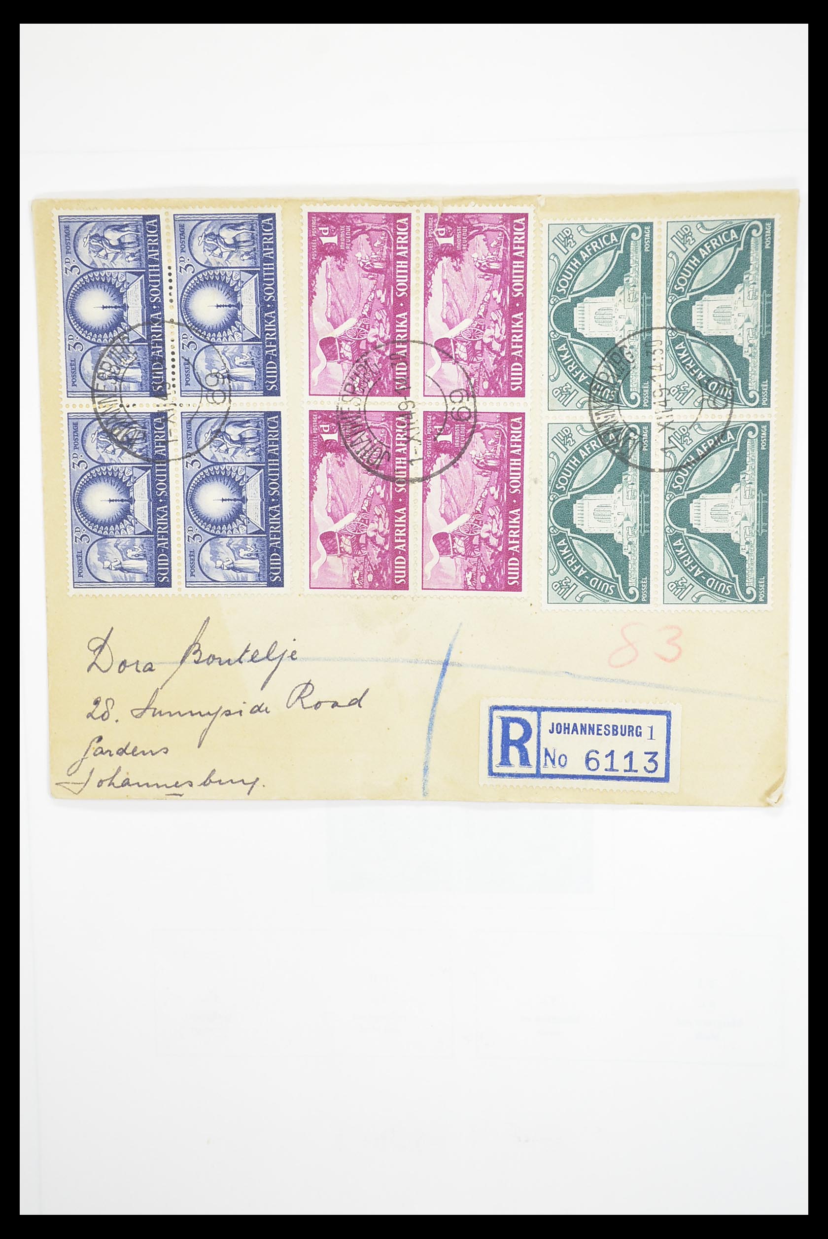 33393 011 - Postzegelverzameling 33393 Zuid Afrika en gebieden 1910-1998.