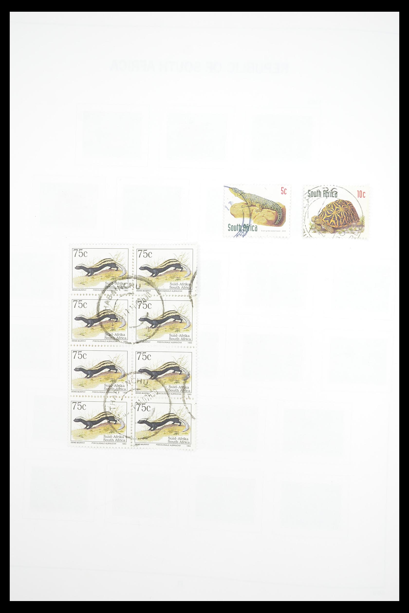 33393 067 - Postzegelverzameling 33393 Zuid Afrika en gebieden 1910-1998.