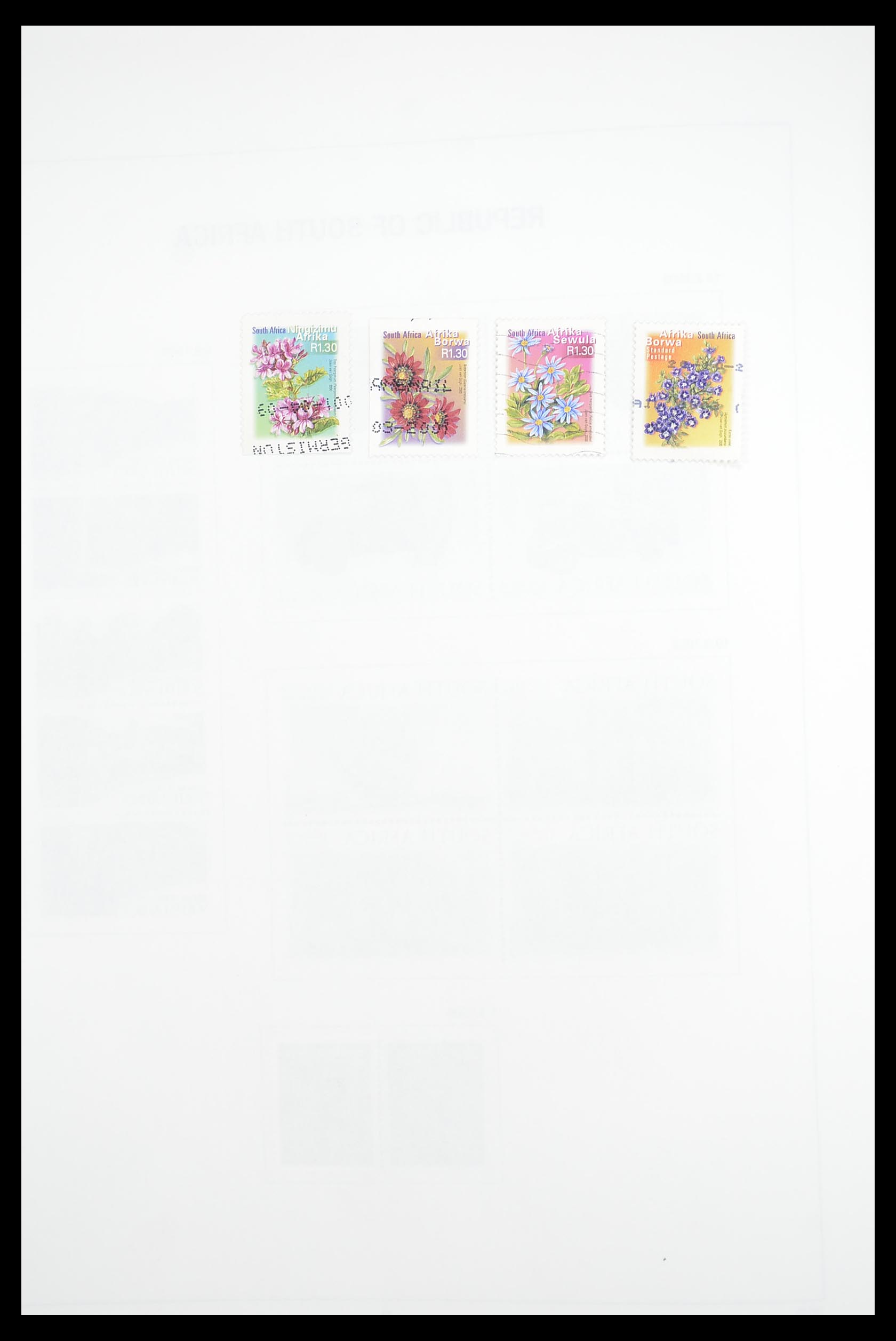 33393 084 - Postzegelverzameling 33393 Zuid Afrika en gebieden 1910-1998.