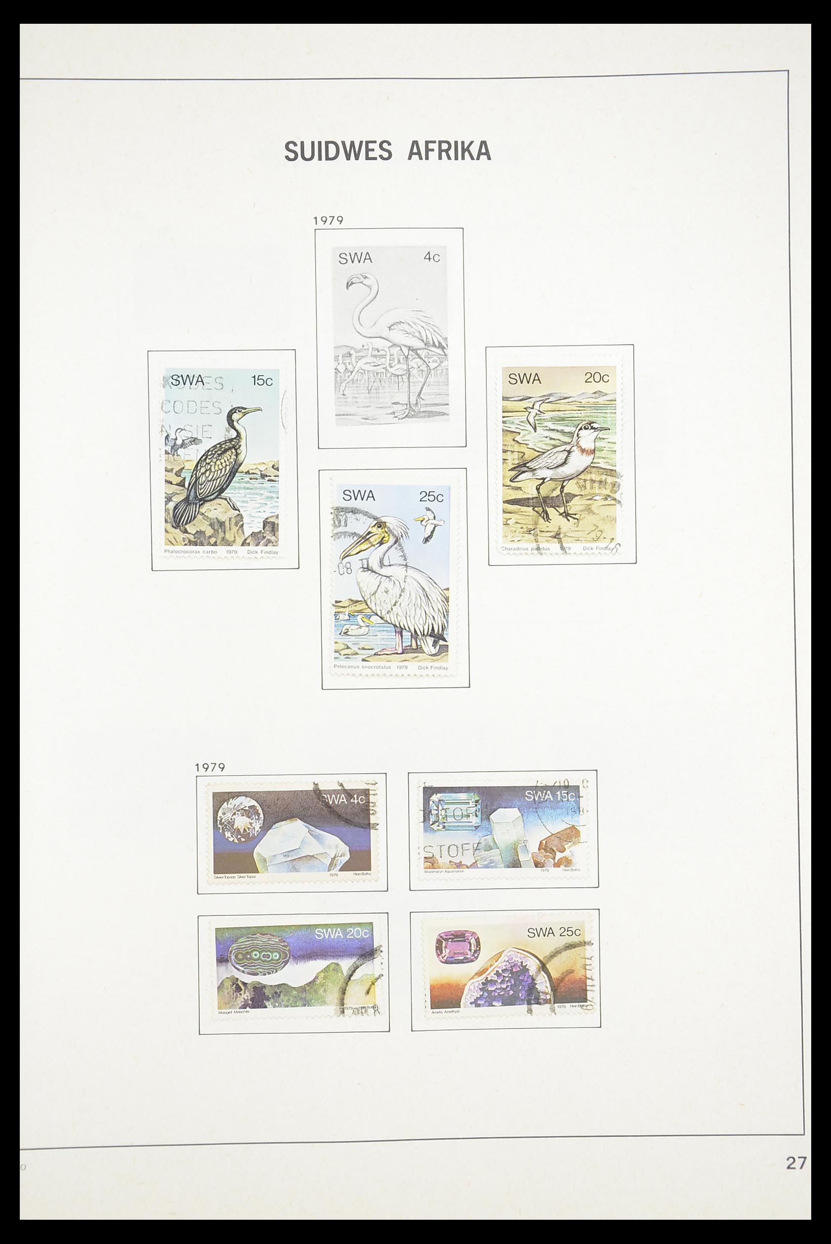 33393 111 - Postzegelverzameling 33393 Zuid Afrika en gebieden 1910-1998.