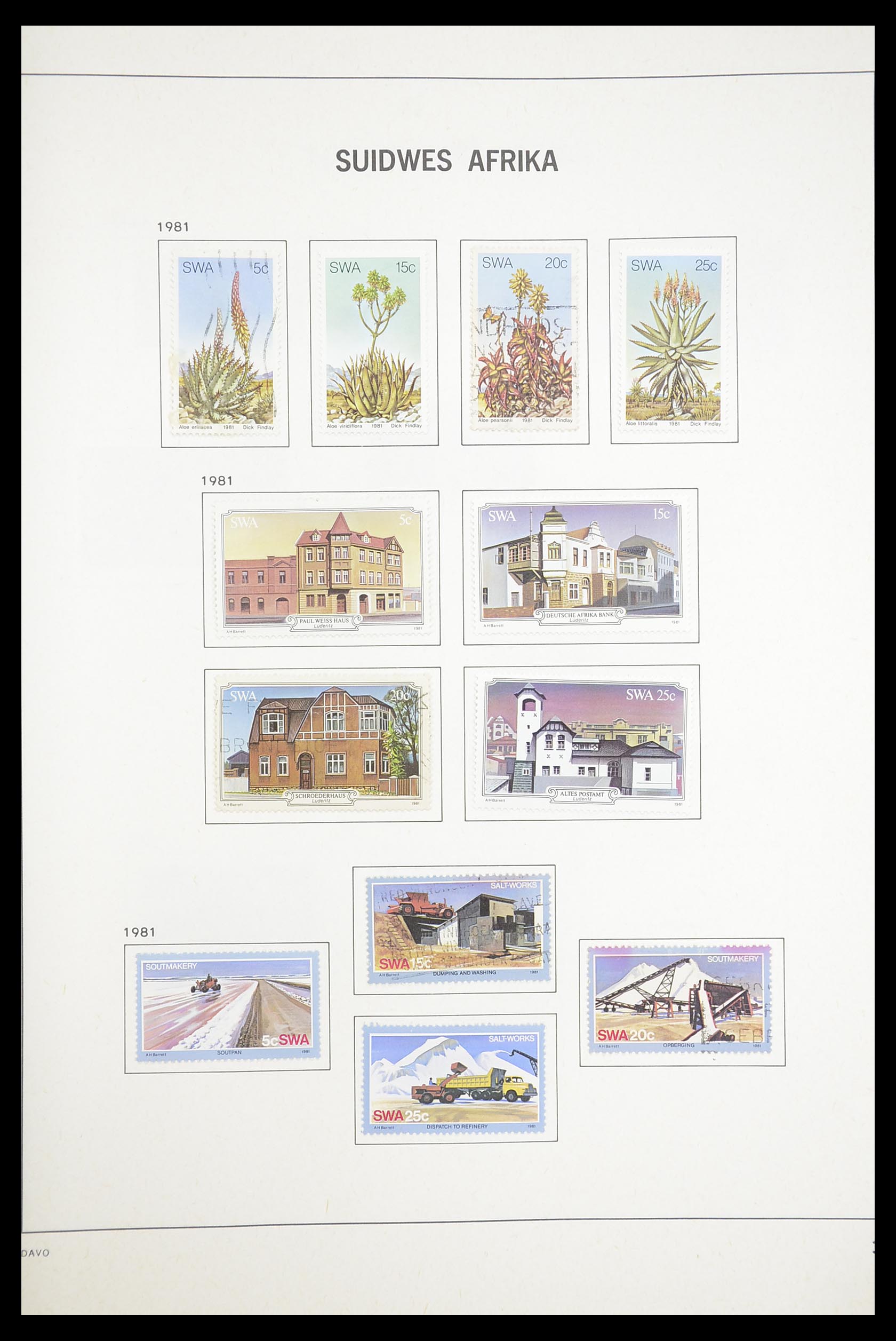 33393 115 - Postzegelverzameling 33393 Zuid Afrika en gebieden 1910-1998.