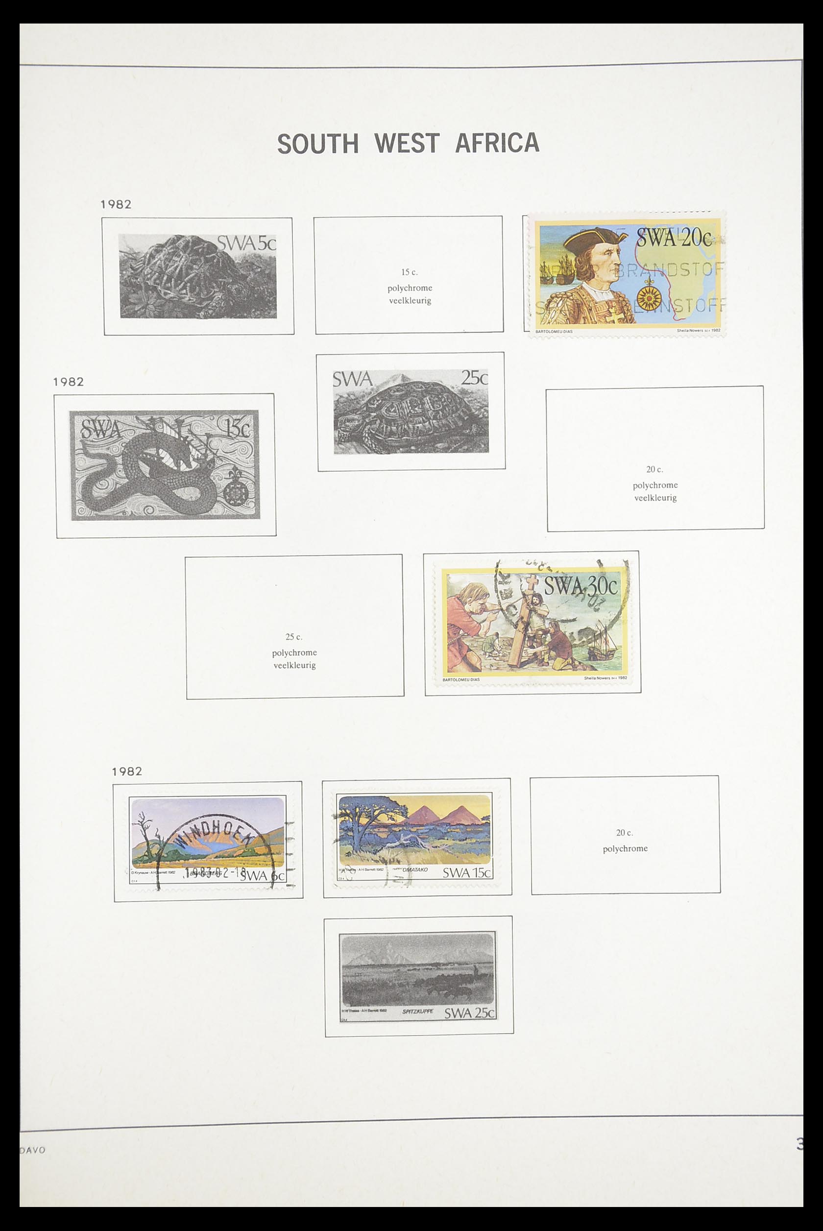 33393 116 - Postzegelverzameling 33393 Zuid Afrika en gebieden 1910-1998.
