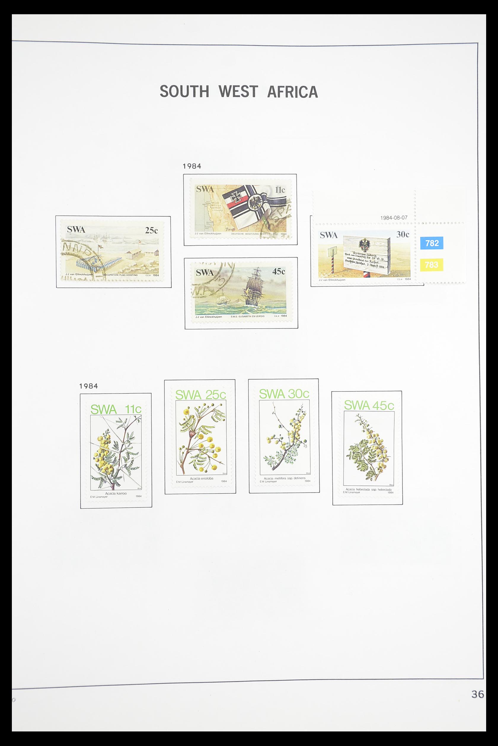 33393 120 - Postzegelverzameling 33393 Zuid Afrika en gebieden 1910-1998.