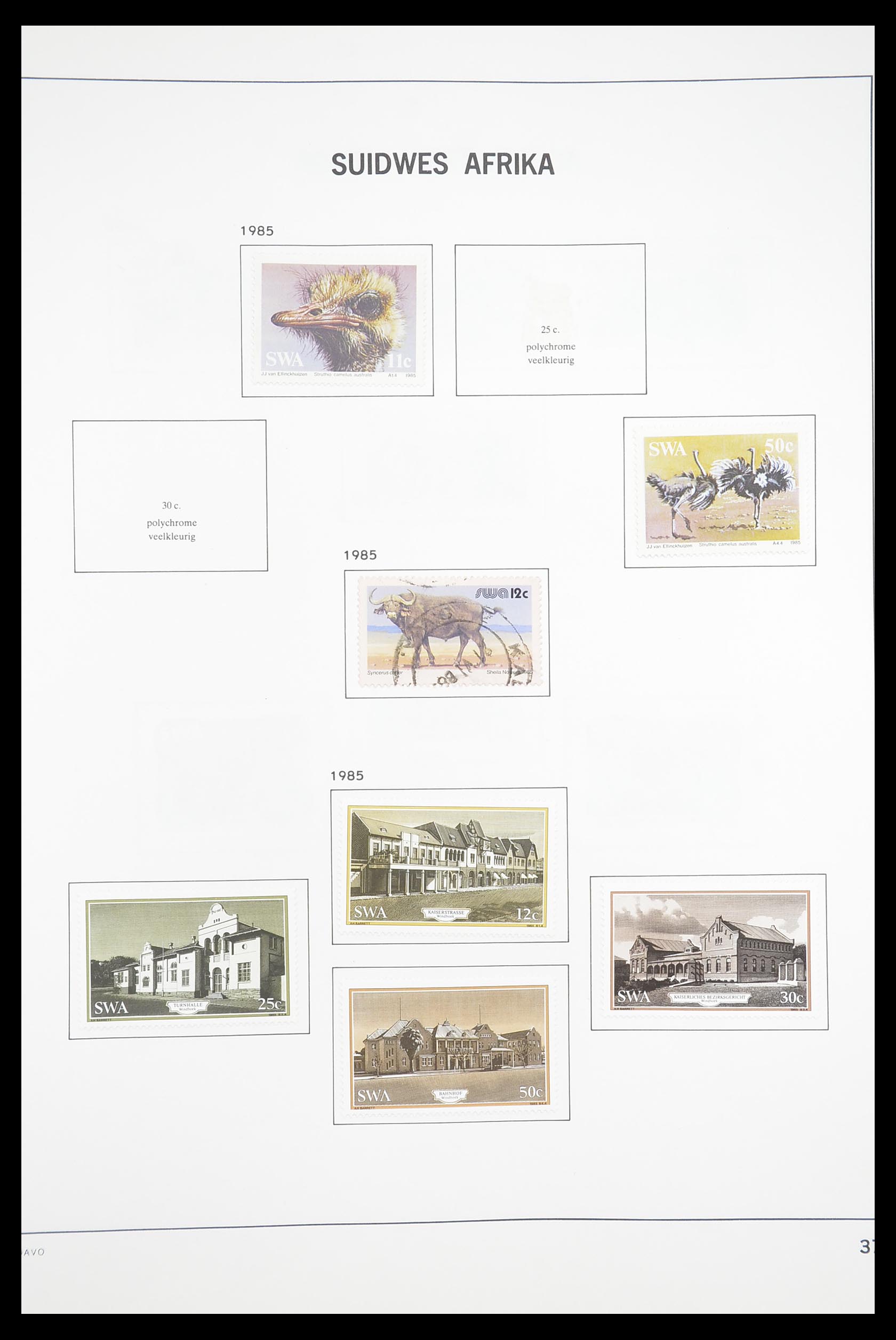 33393 121 - Postzegelverzameling 33393 Zuid Afrika en gebieden 1910-1998.