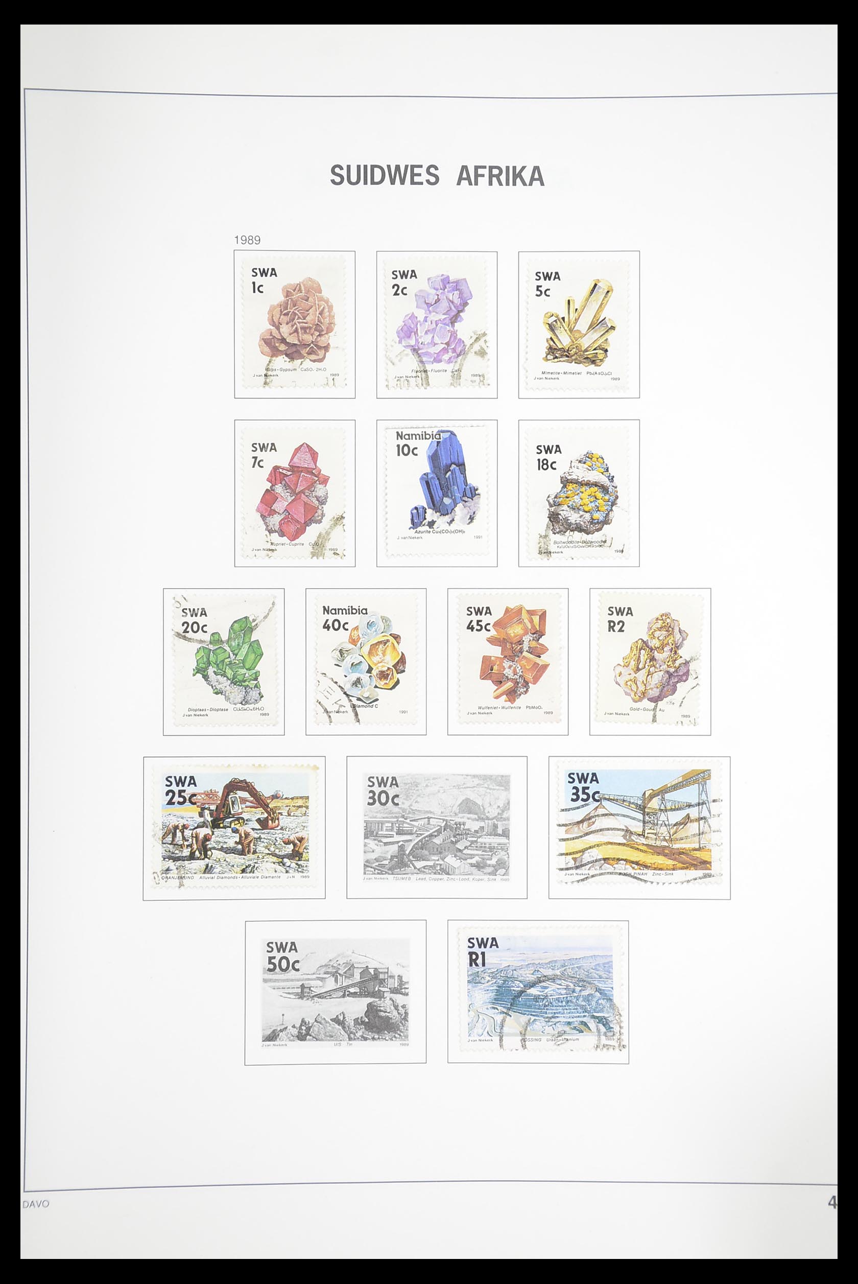 33393 131 - Postzegelverzameling 33393 Zuid Afrika en gebieden 1910-1998.