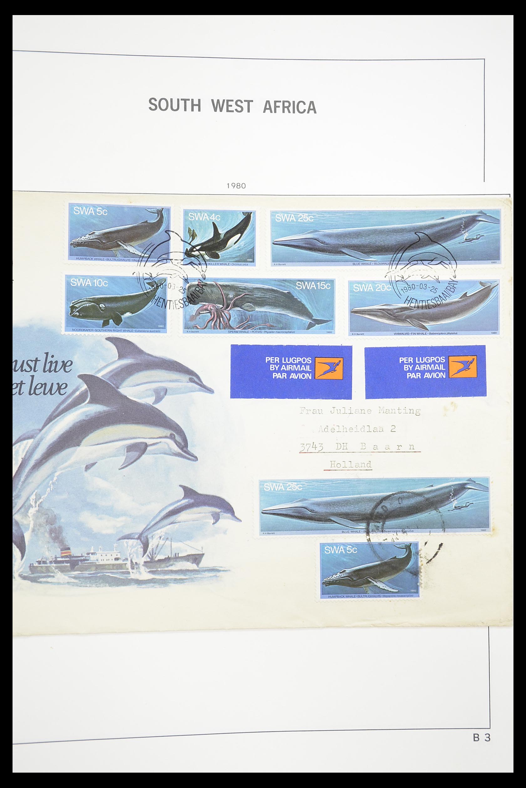 33393 133 - Postzegelverzameling 33393 Zuid Afrika en gebieden 1910-1998.